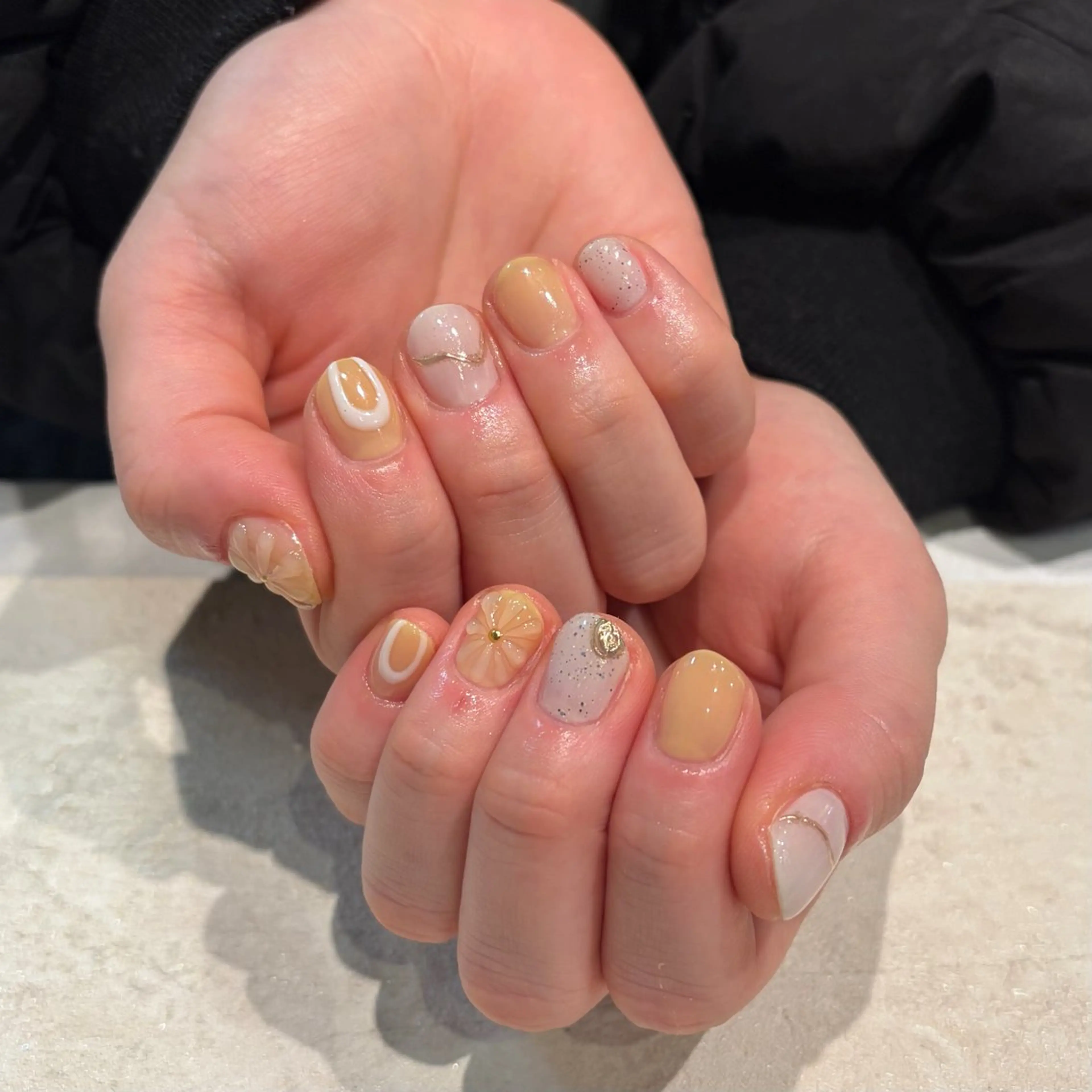 ネイル ハンドネイル ecrin エクラン maiのネイルデザイン