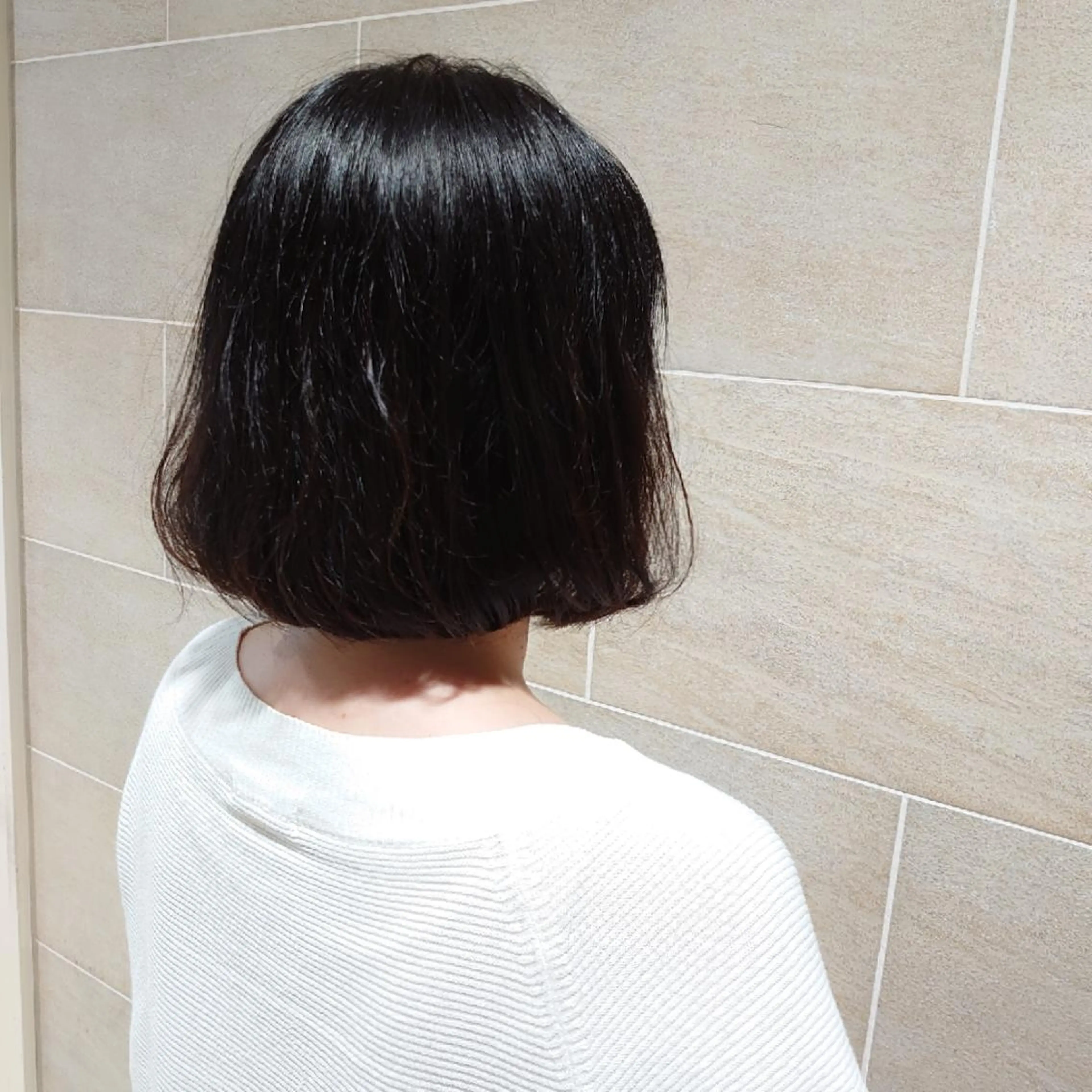 ミディアム パーマ ミディアムパーマ 宮本  星羅のヘアスタイル