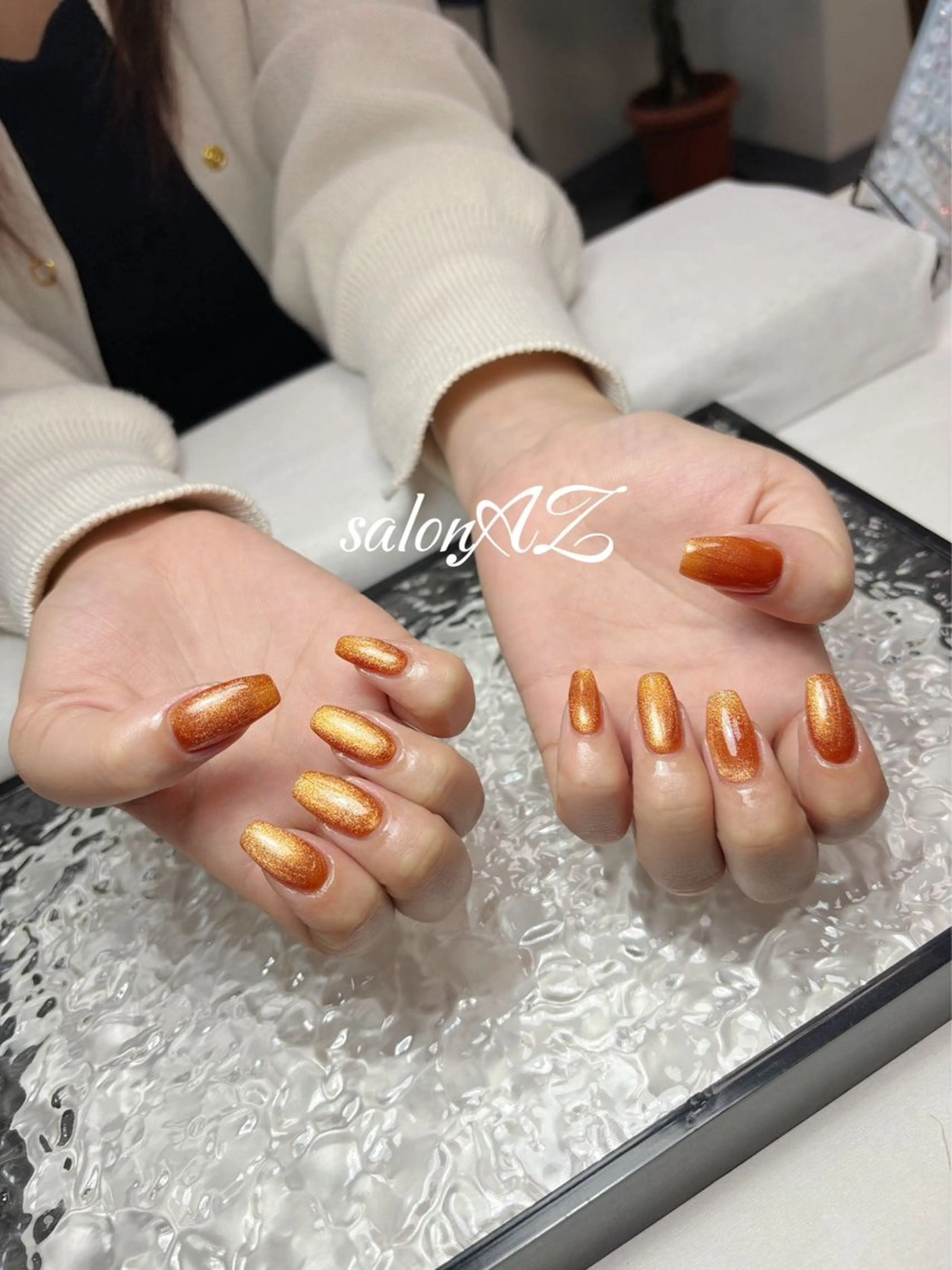 ネイル マグネットネイル salon AZのネイルデザイン