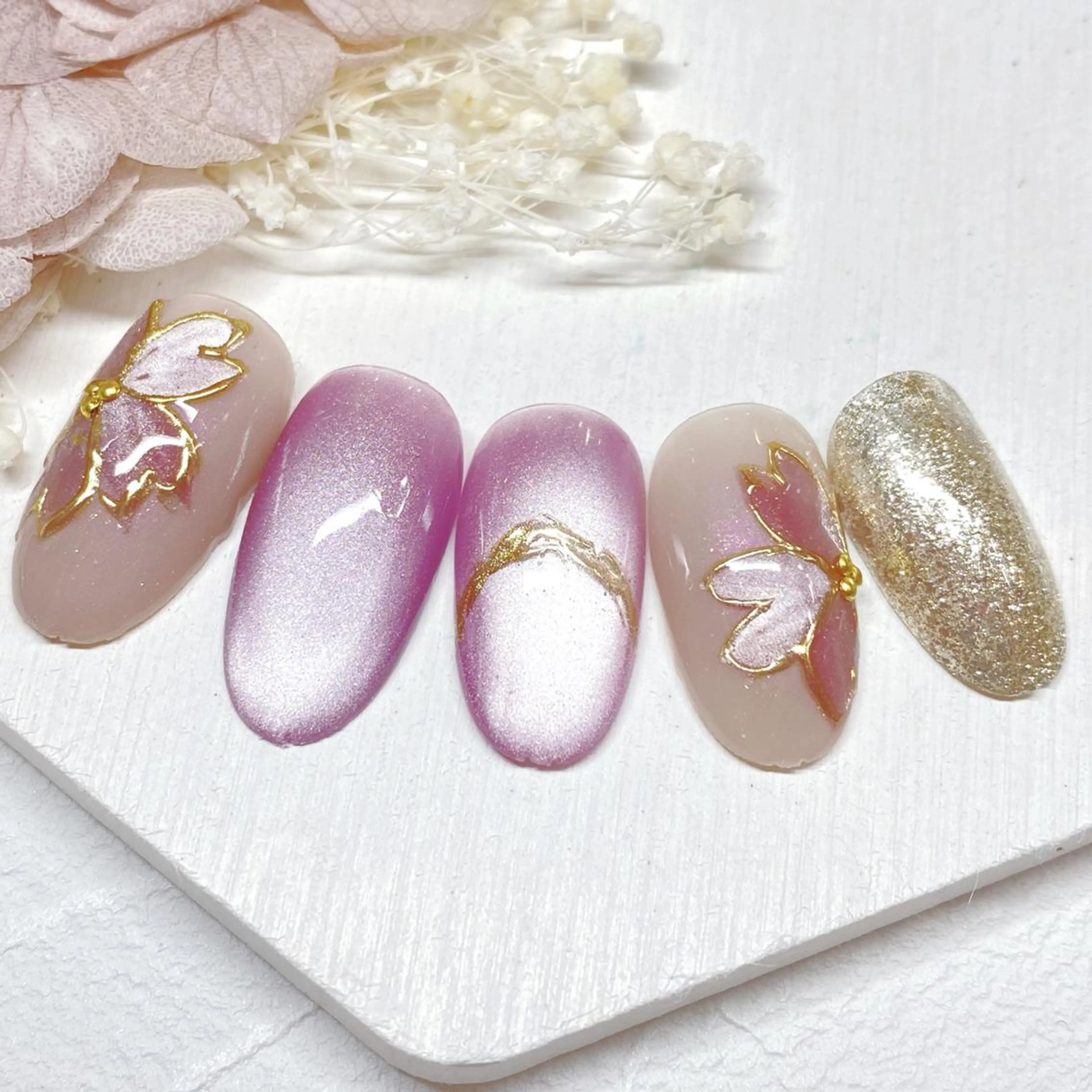 ネイル ジェルネイル ソフトジェル zina 千葉2nd NONのネイルデザイン