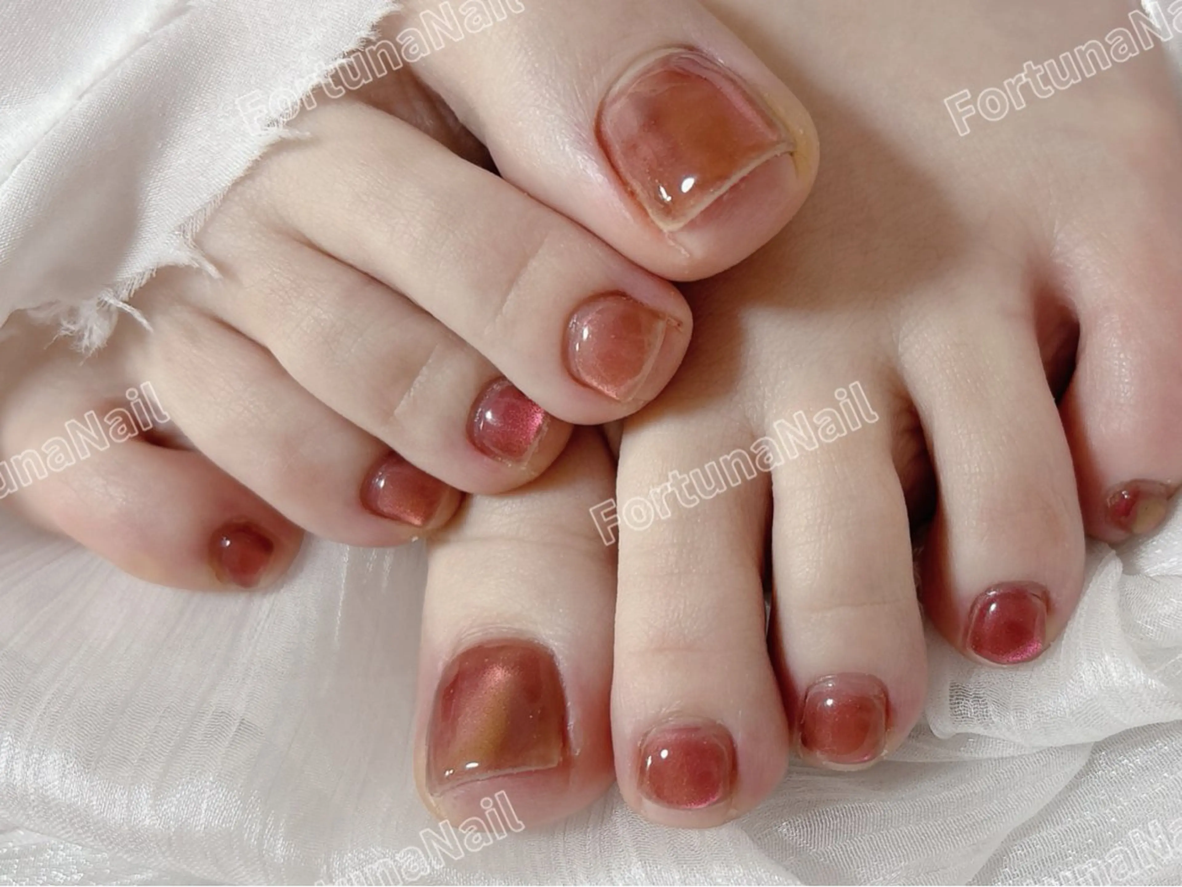 ネイル フットネイル Nail •Head スパFortunaのネイルデザイン