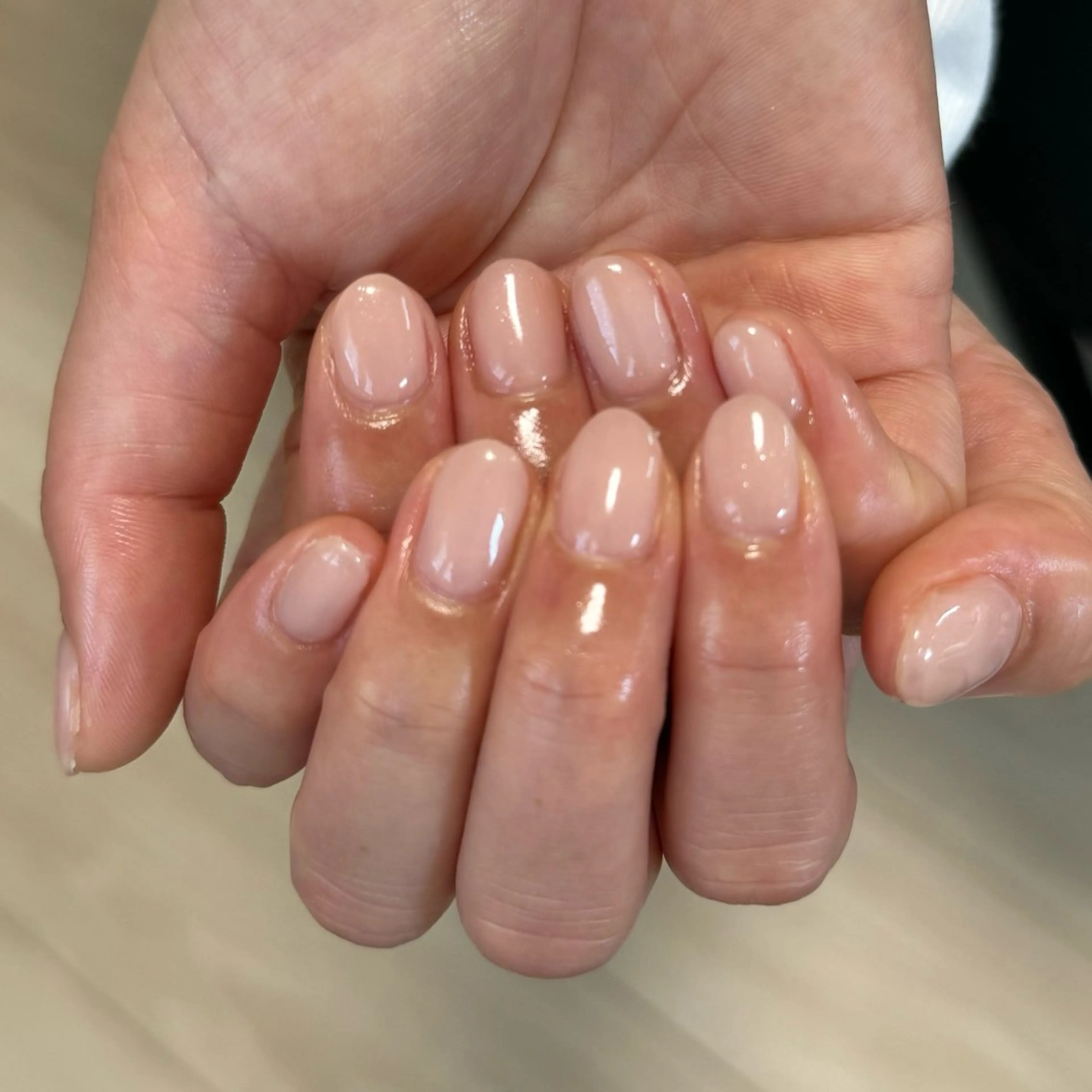 ネイル ラメ(グリッター) ワンカラーネイル ハンドネイル Hana_ Rieのネイルデザイン