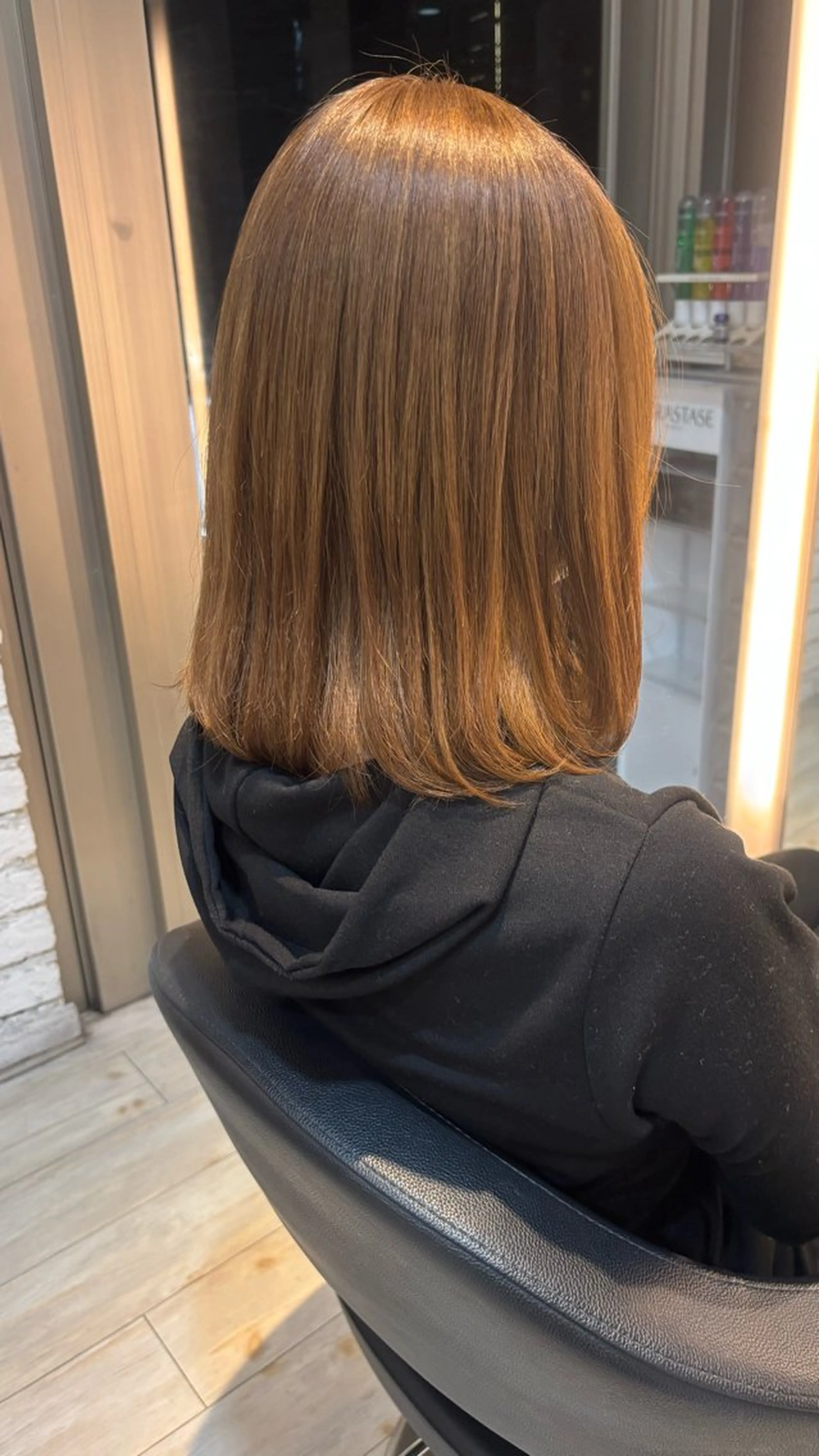 カラー ベージュカラー ブリーチ ヘアカラー miyu/ボブ/ 透明感カラー/栄のヘアスタイル