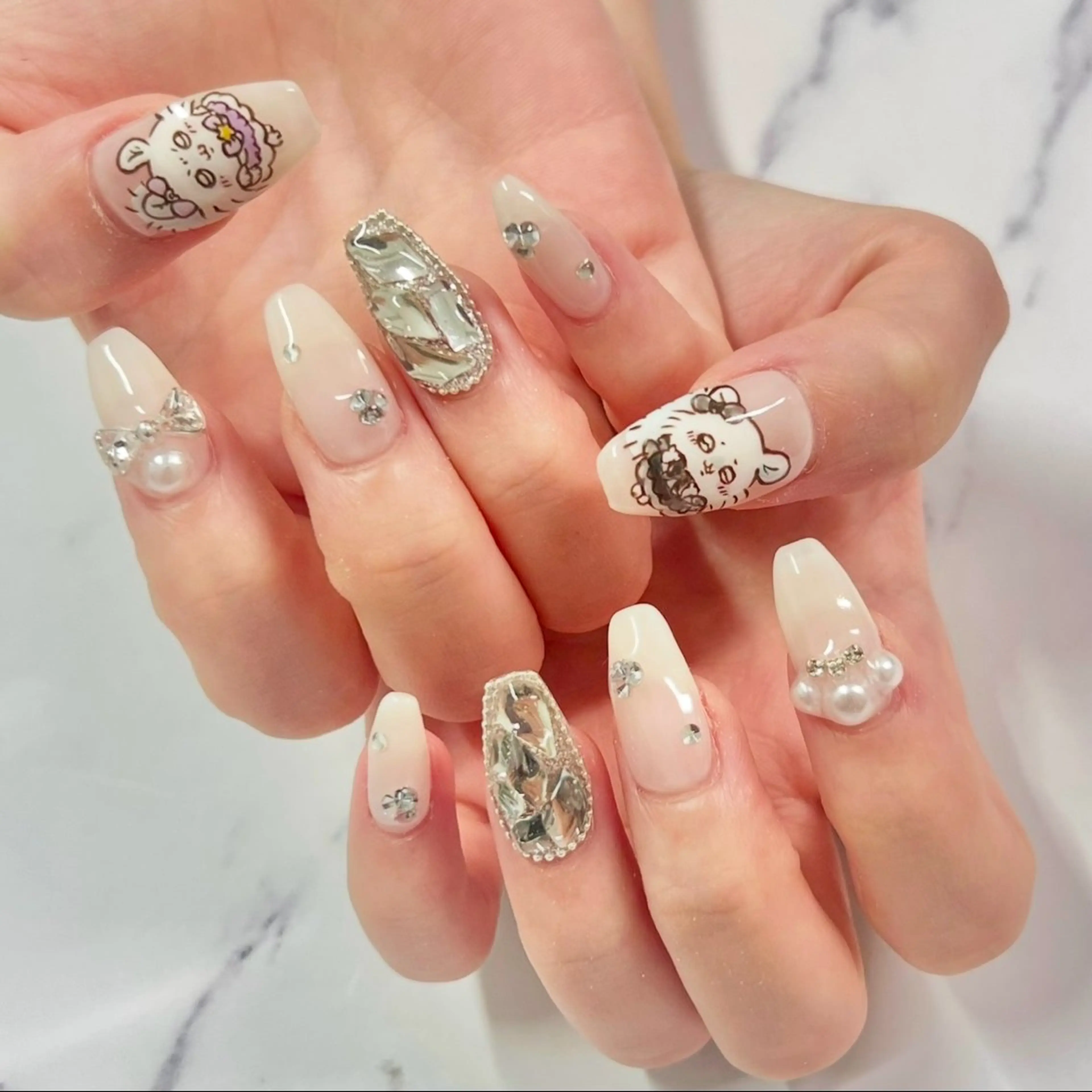 ネイル ハンドネイル kushida 《再現ネイル》のネイルデザイン