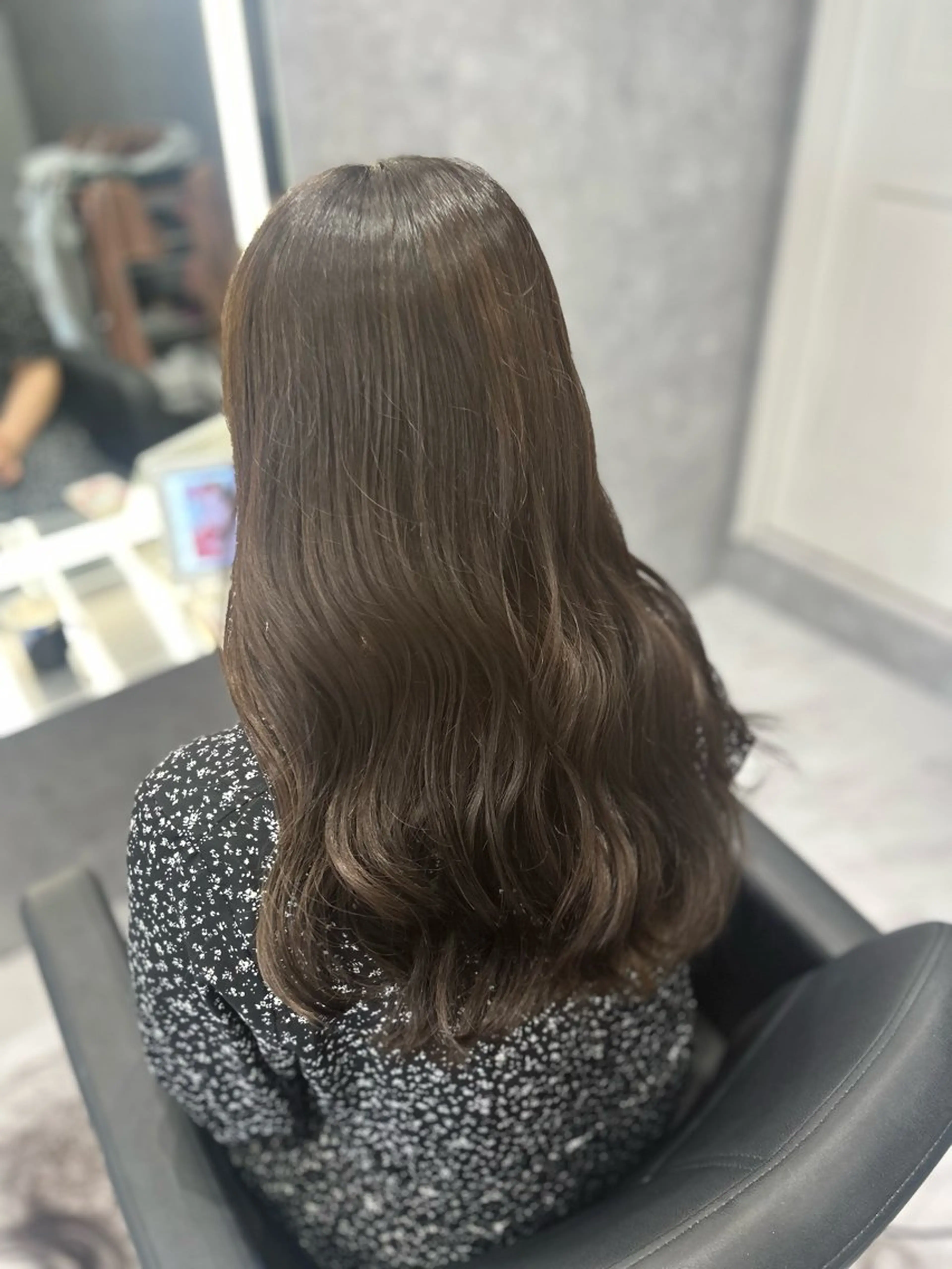 ロング 韓国風ヘア CS made by SHACHU 栄所属・森下 ゆきなのヘアスタイル