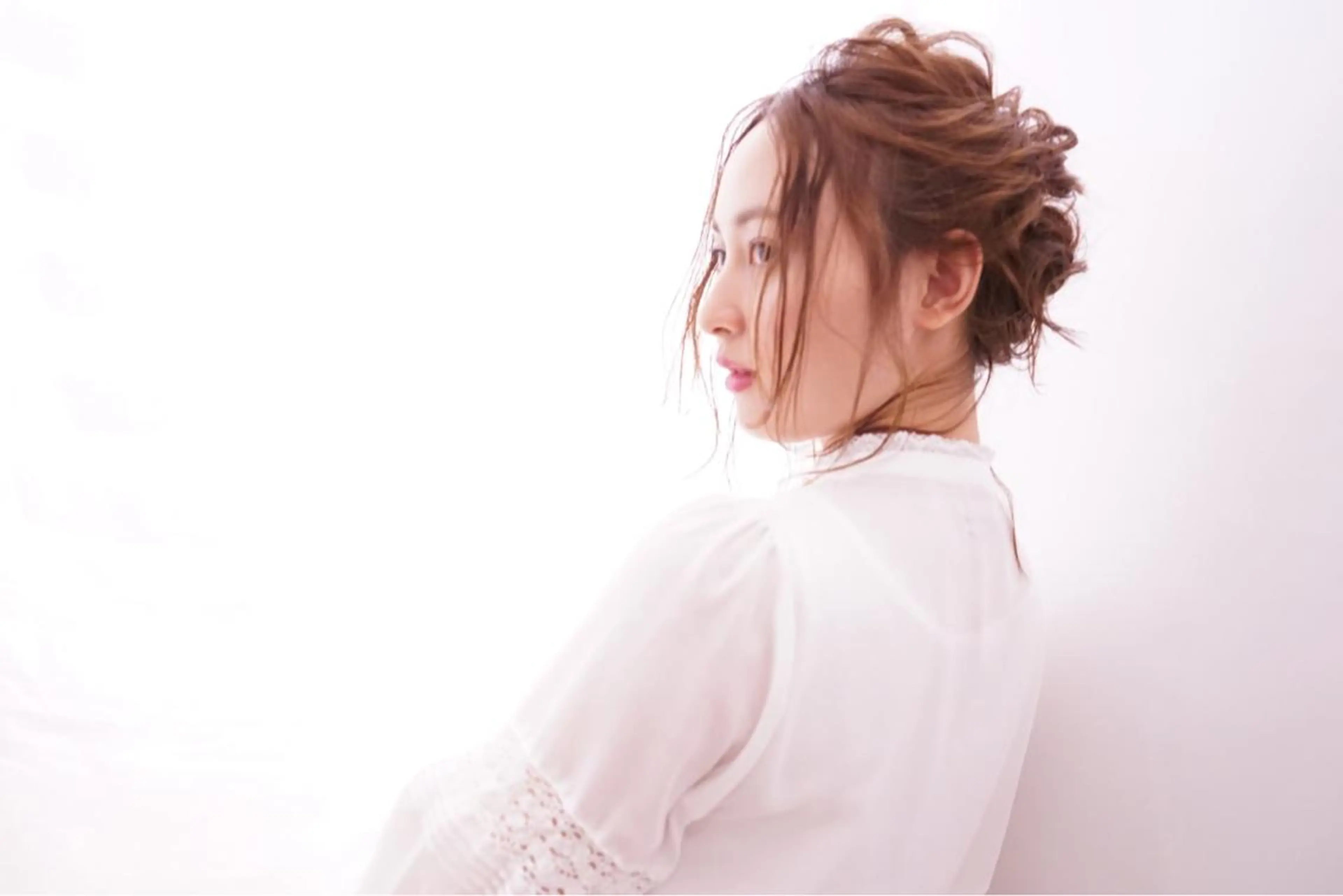 セミロング カラー パーマ ヘアアレンジ カット ヘアカラー パーマ 可愛いを作る神 ナオヒロのヘアスタイル