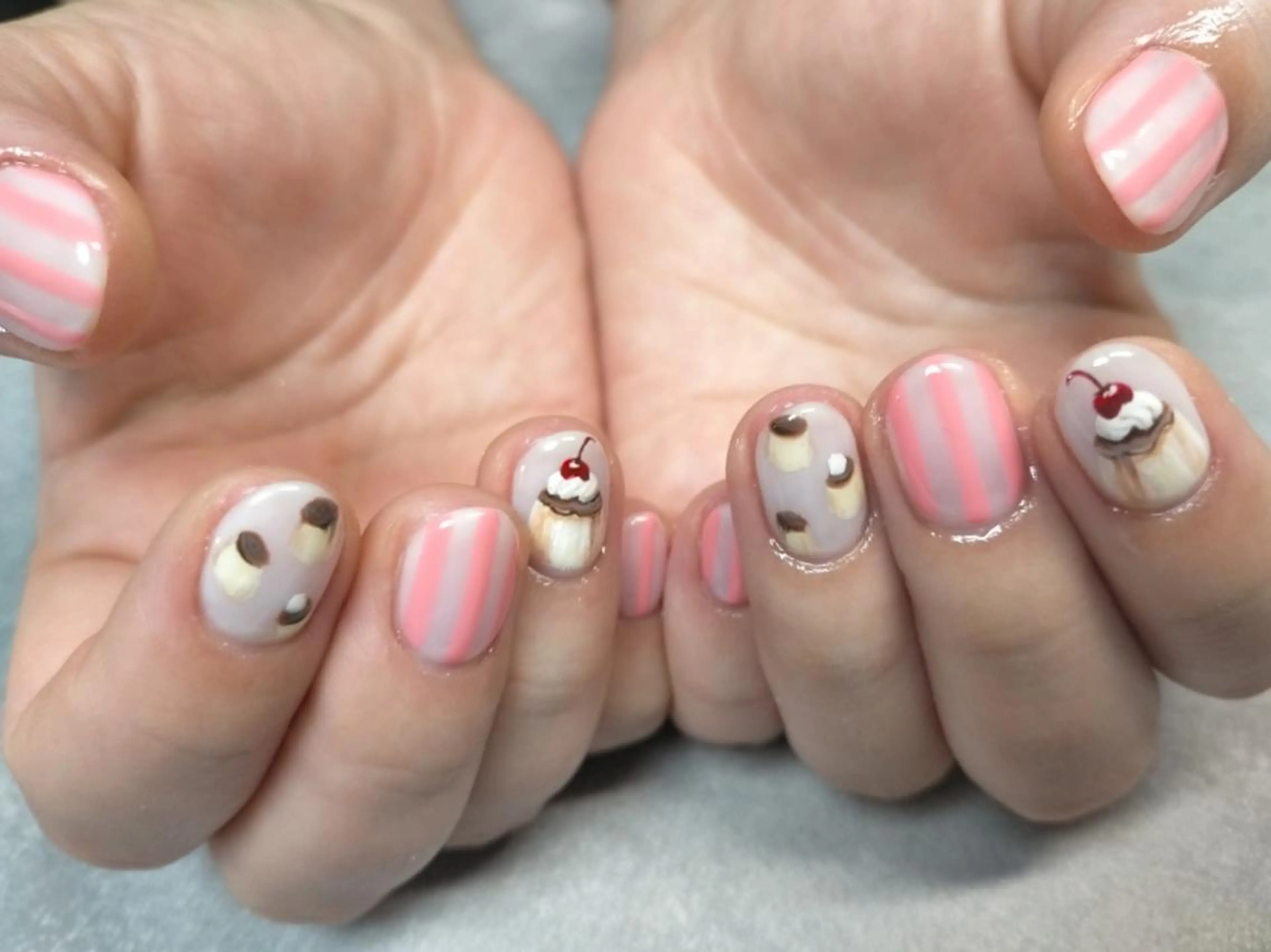 ネイル ネイル＆ホワイトニング   Yu-a所属・yu-a  スカルプ ネイルakiのネイルデザイン