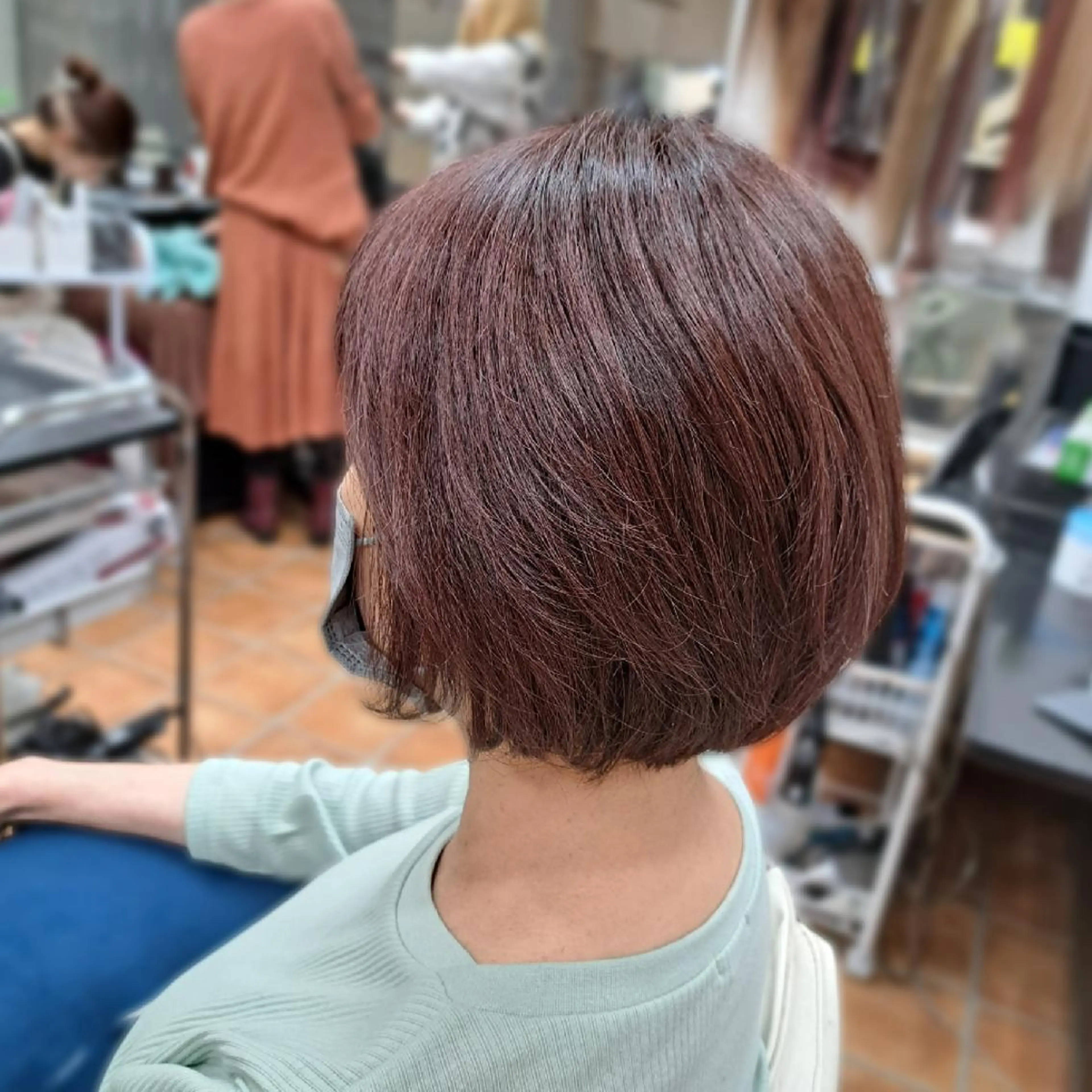 ショート カラー 💜𝑳𝑼𝑵𝑨 🌻母良田愛美🌻のヘアスタイル
