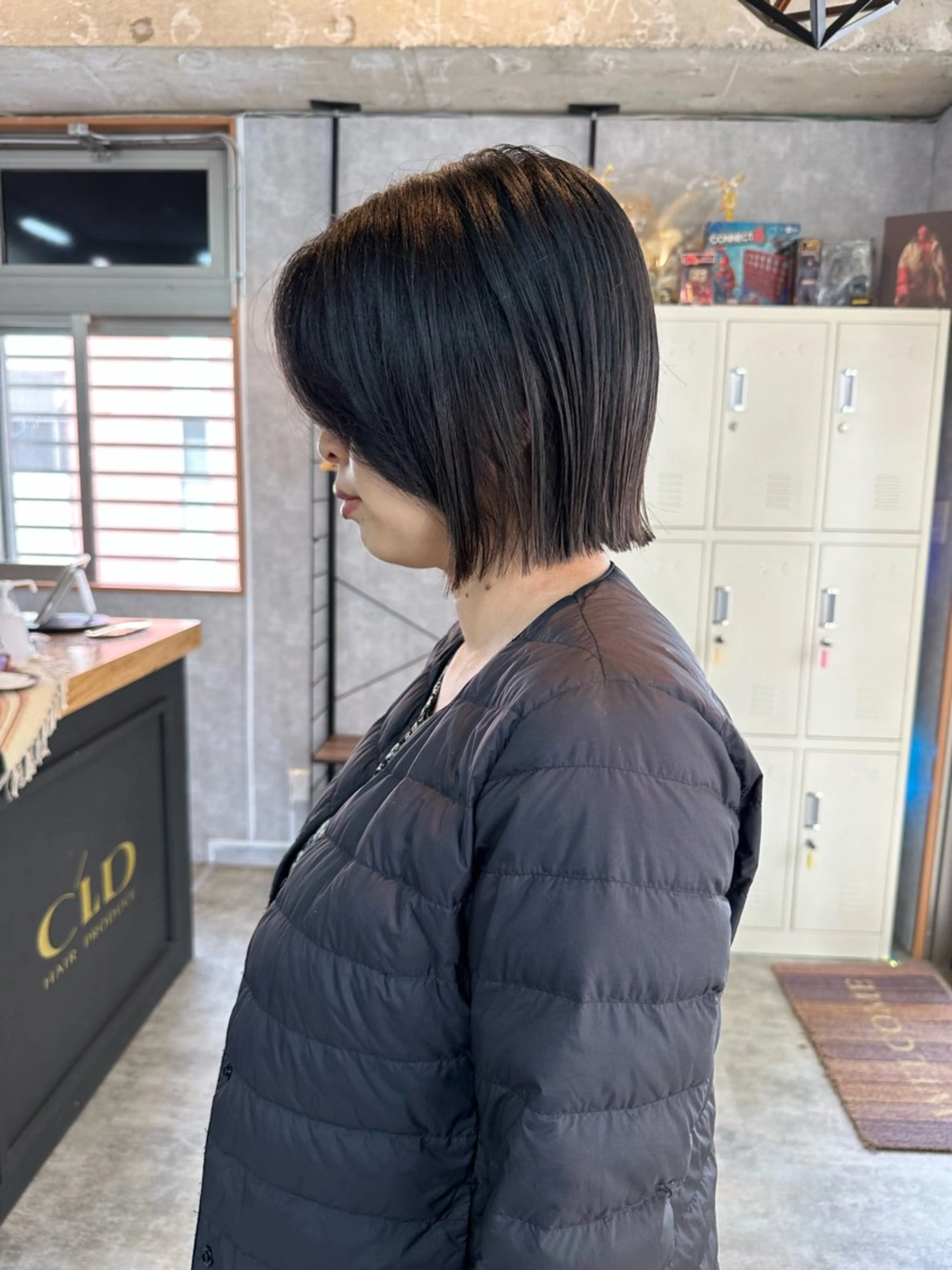 ショート 切りっぱなしボブ ショートボブ ハンサムショート 丸みショート ボブ カット ヘアカラー トリートメント C’LD hair  produce /シールドヘア所属・モテ髪/ボブ/ショー ト/アダチフウトのヘアスタイル