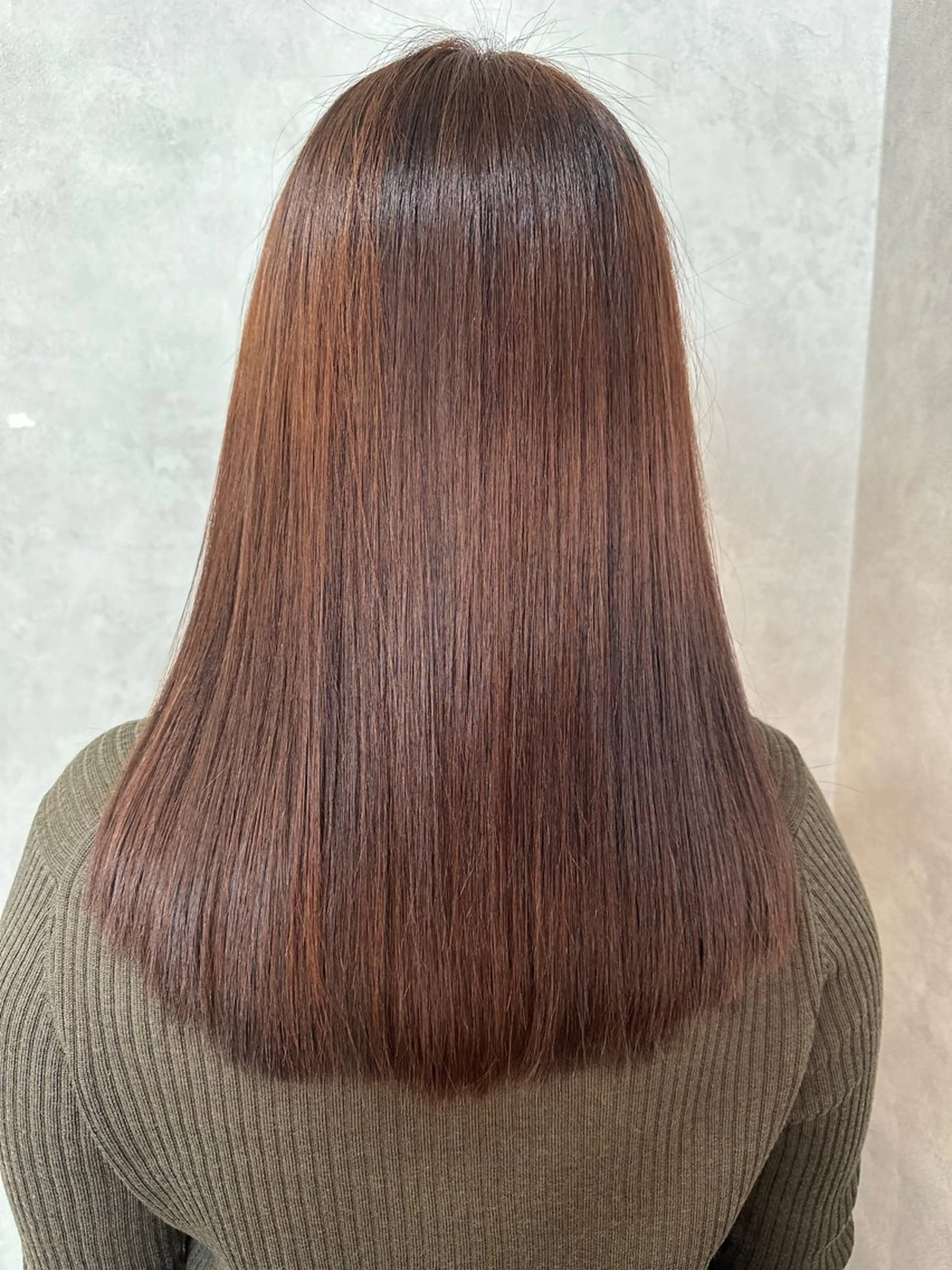 人気No.2🌟🔸【ご新規様】超自然なツヤとまとまり🌿髪質改善ストレート＋似合わせカットの写真