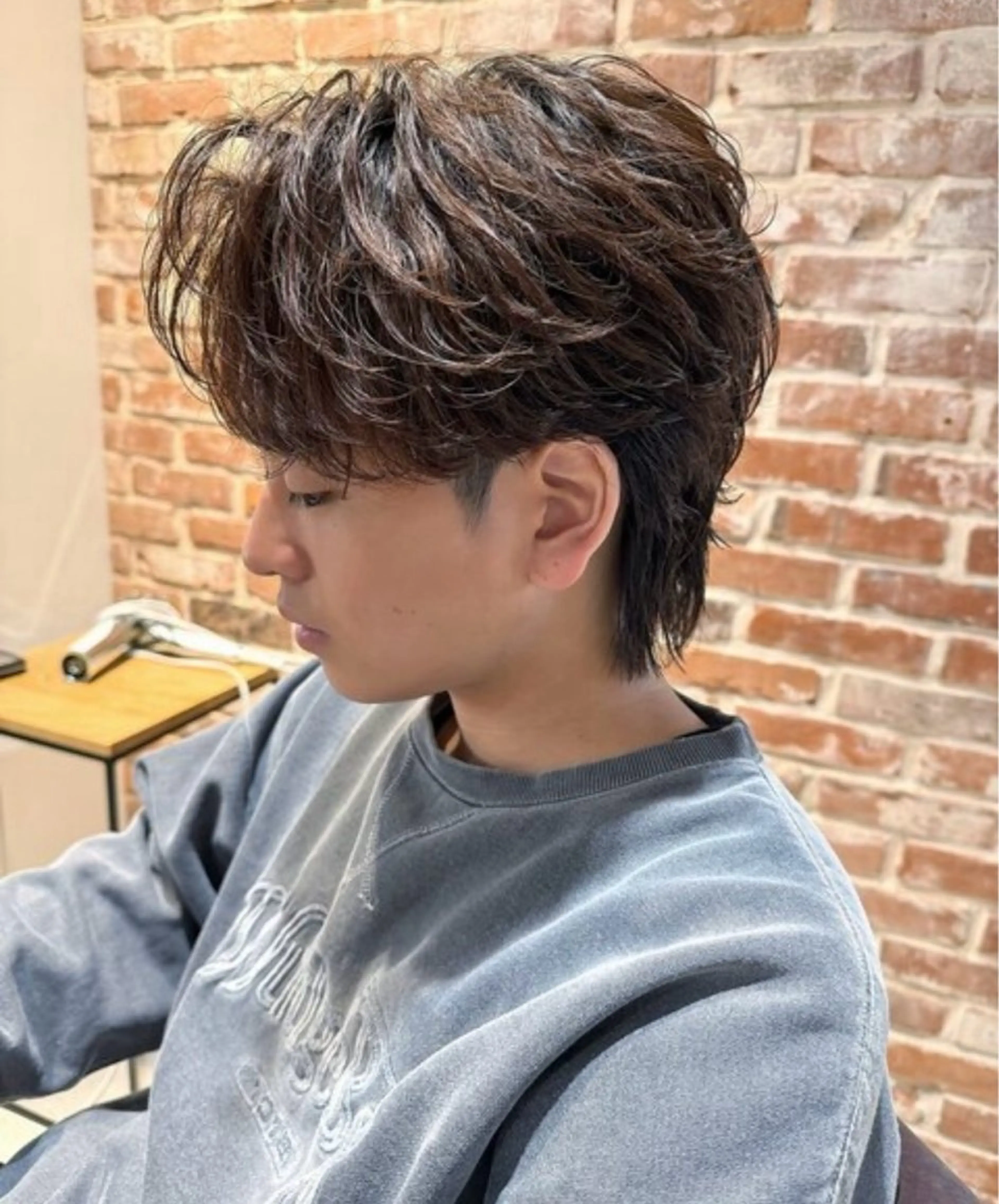 パーマ メンズ カット パーマ トリートメント ヘッドスパ 【メンズ特化】／ パーマ/名駅/Jinのヘアスタイル