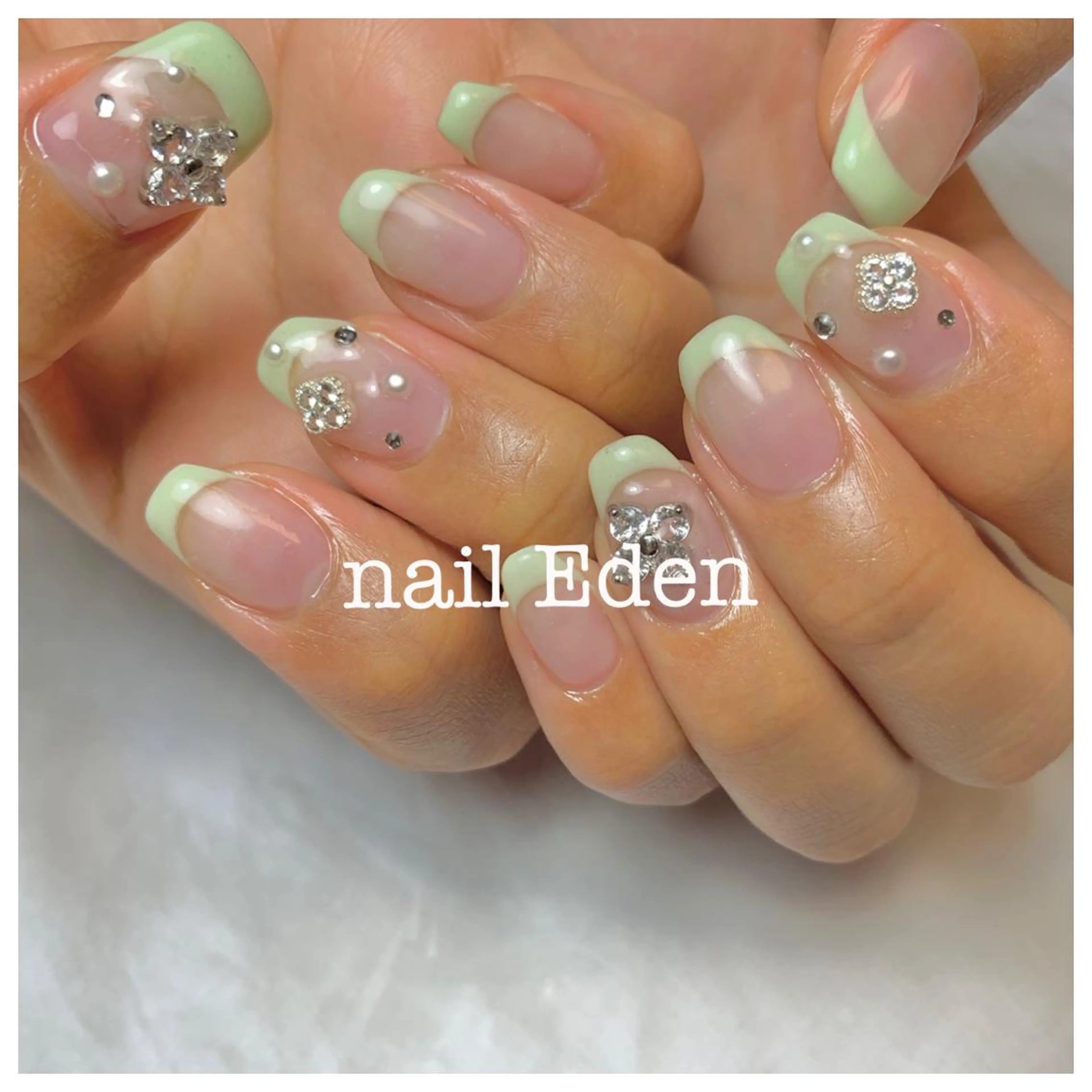 ネイル 持ち込み ハンドネイル ハンドケア Eden　private nail saron所属・Eden ♾️のネイルデザイン
