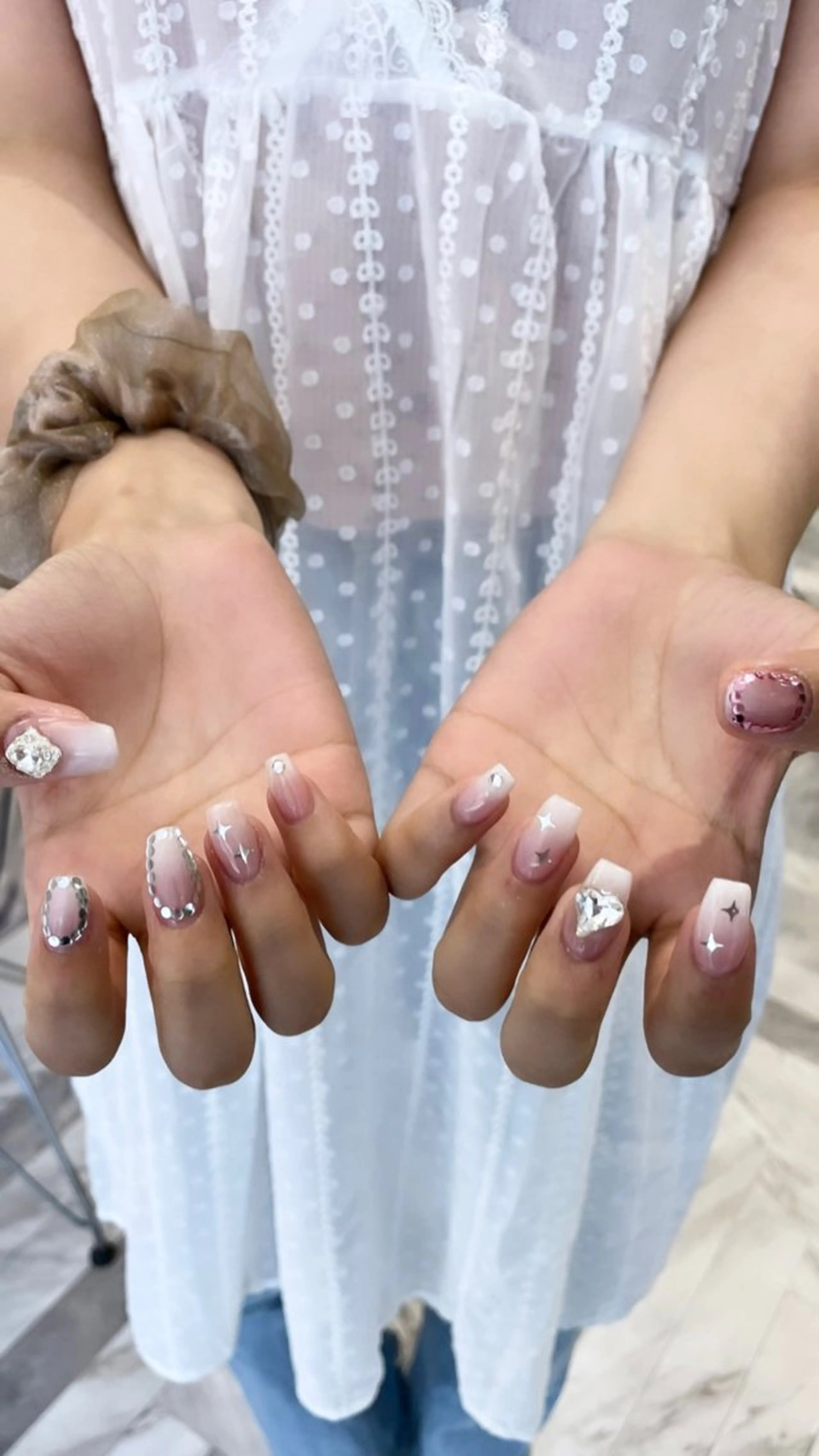 ネイル クルミ/ 💕ワンホンネイルのネイルデザイン