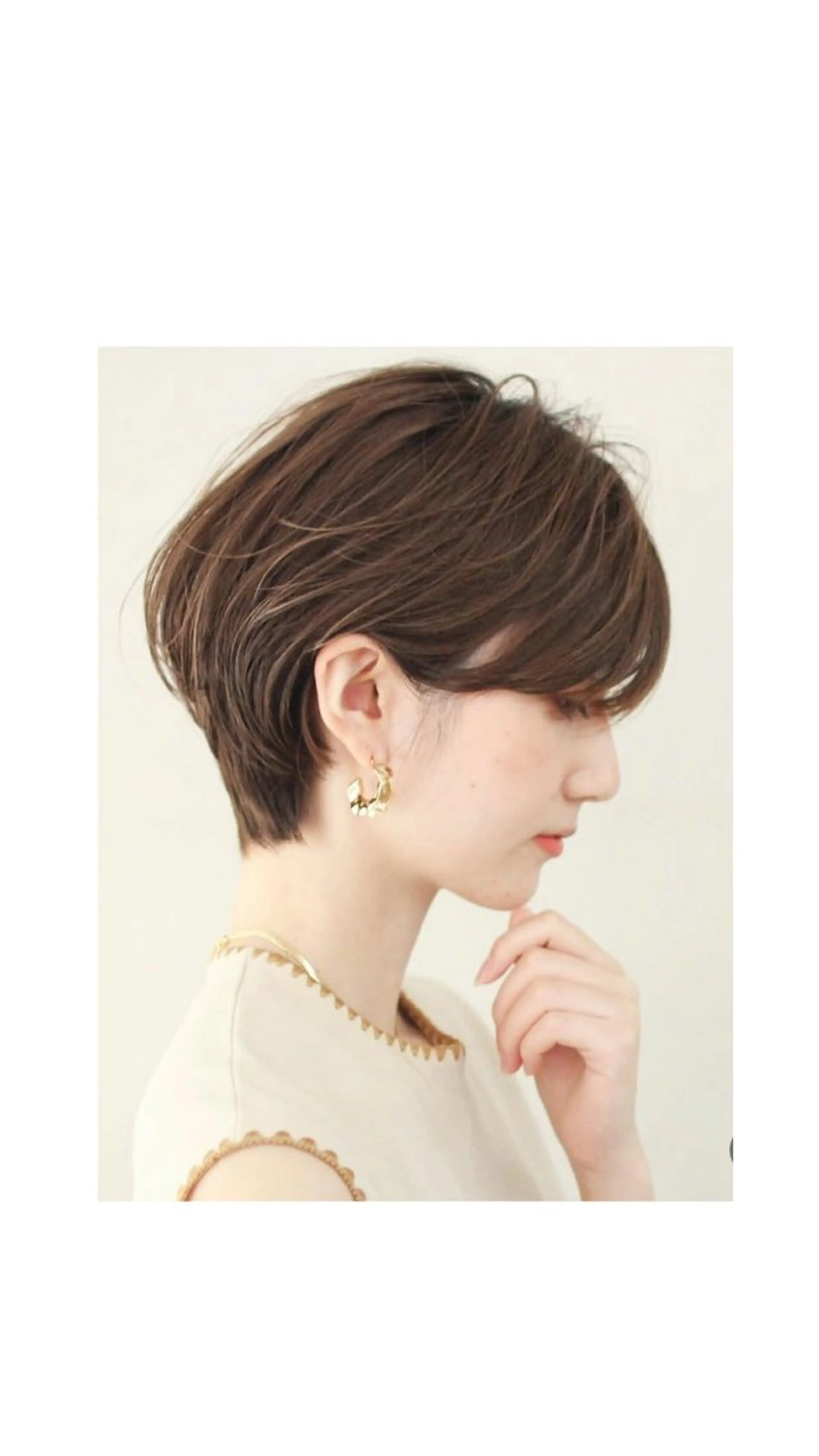 ショート 酒井 緋菜のヘアスタイル