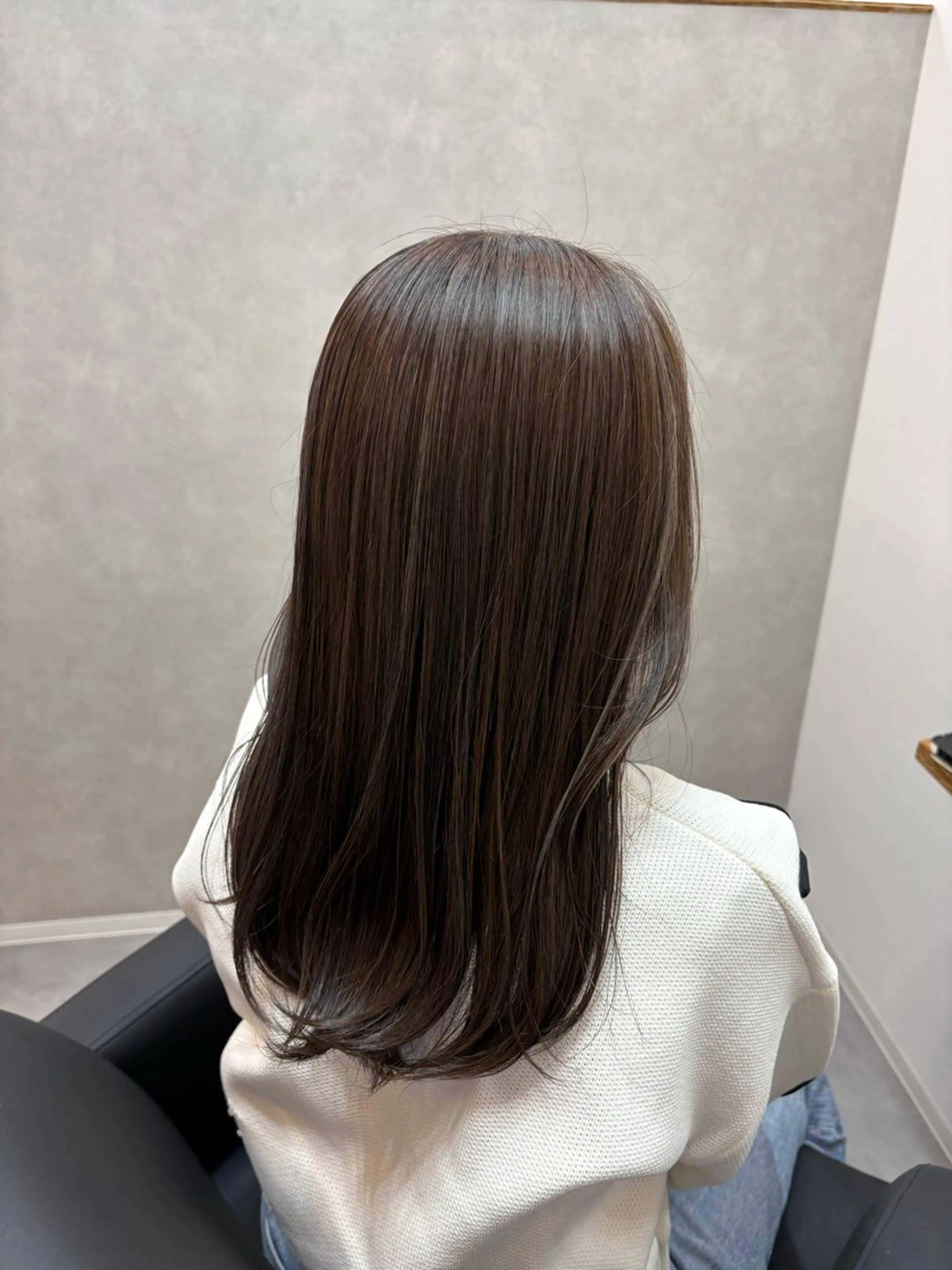 ロング カラー ヘアカラー waku所属・豊橋/菜月/ブリーチ /艶カラーハイトーンのヘアスタイル
