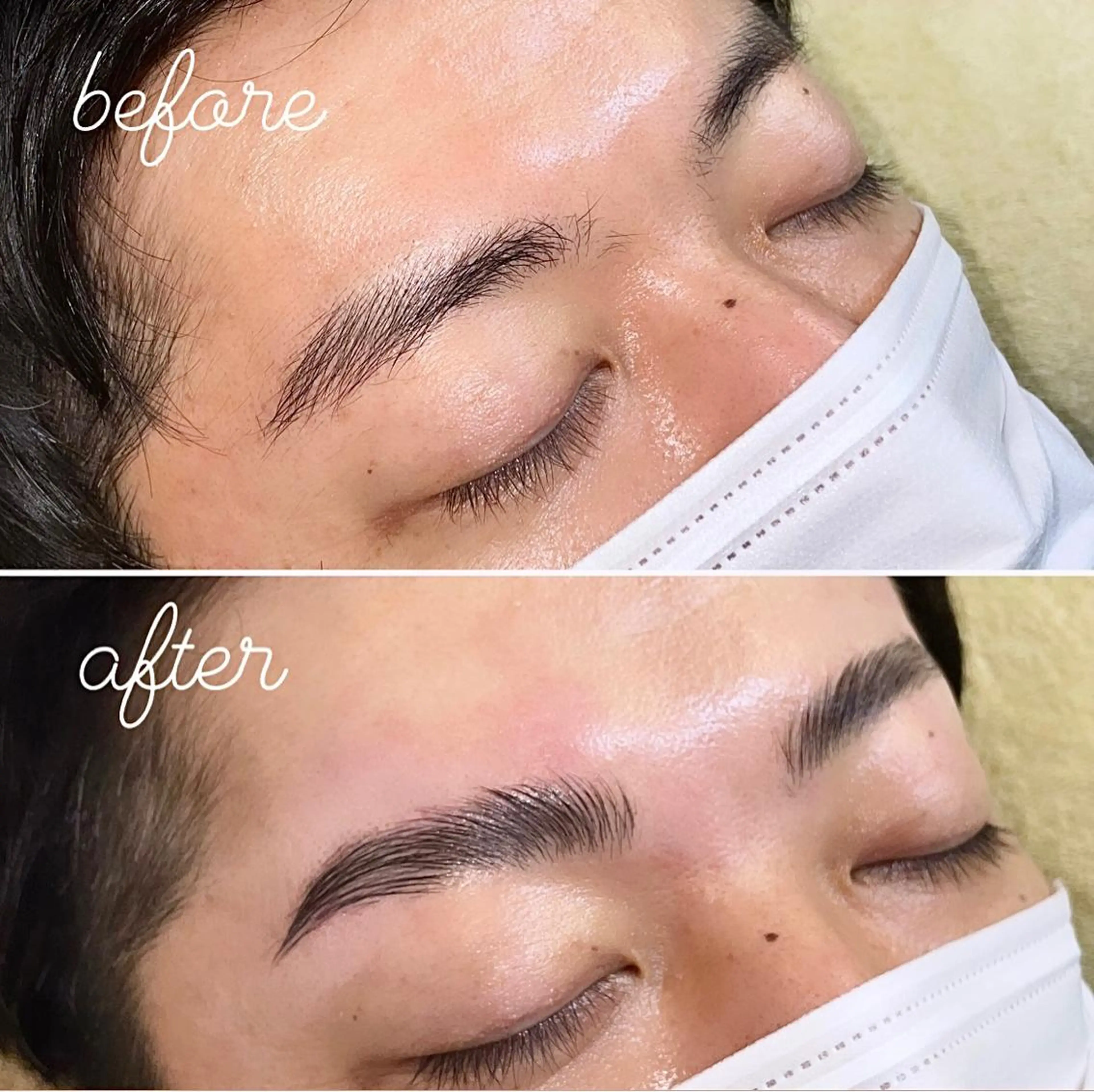 メンズ アイブロウ ハリウッドブロウリフト Felice学芸大学/まつげ/眉毛専門サロン所属・Felice AYAの眉毛・アイブロウイメージ