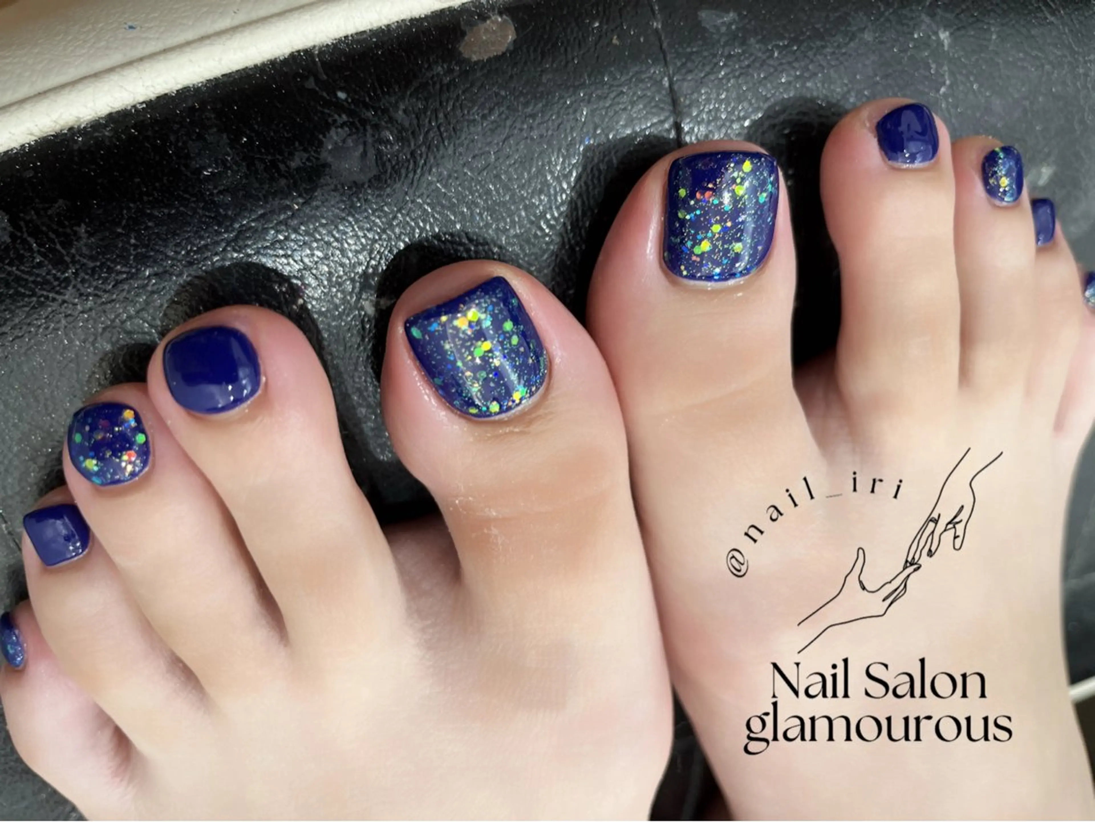 ネイル ホログラムネイル フットネイル 中川 愛理のその他イメージ