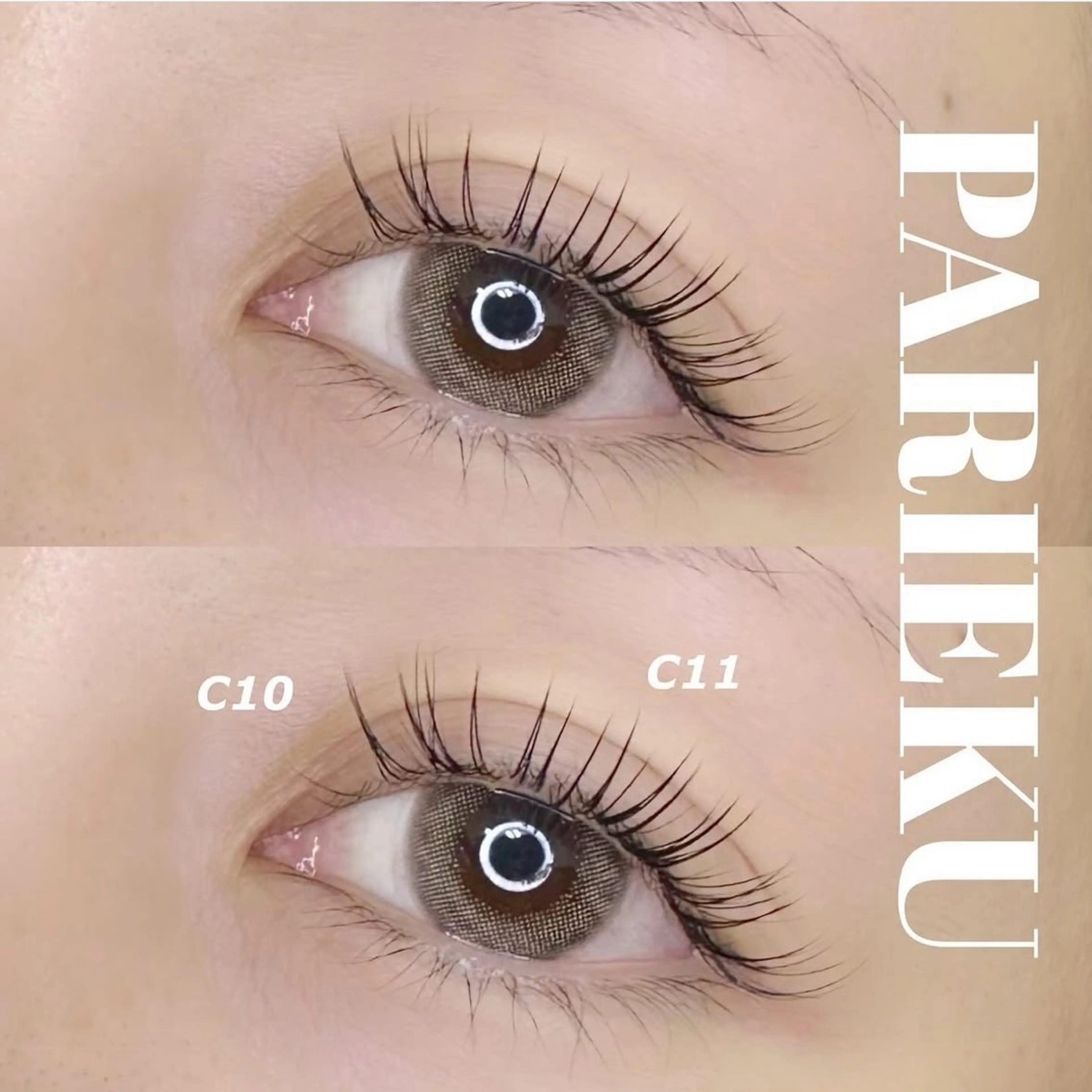 【ナチュラル盛🌙】パリエク(パリジェンヌ＋エクステ60本)アイシャンプー付の写真