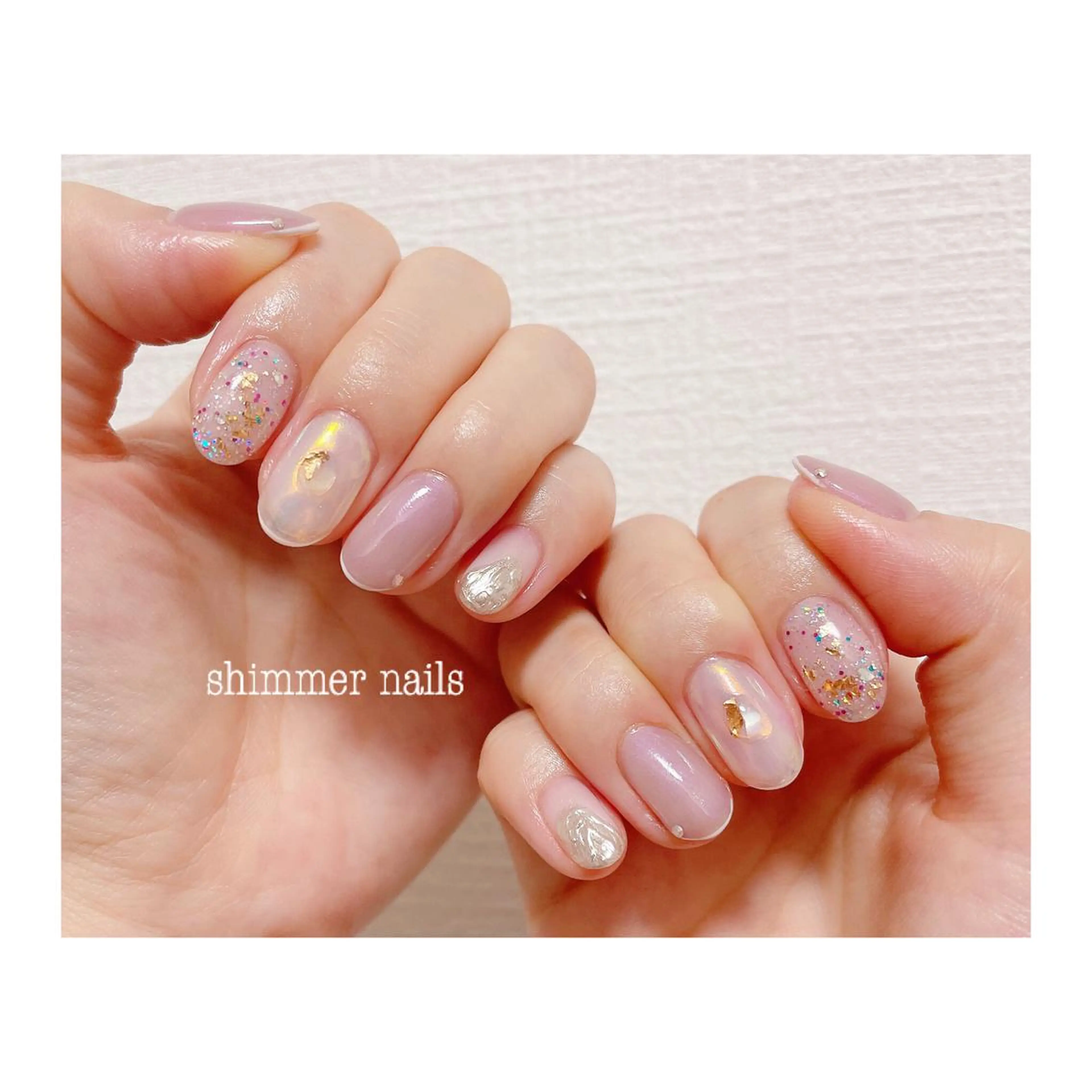 ネイル ショートネイル shimmer nailsのネイルデザイン