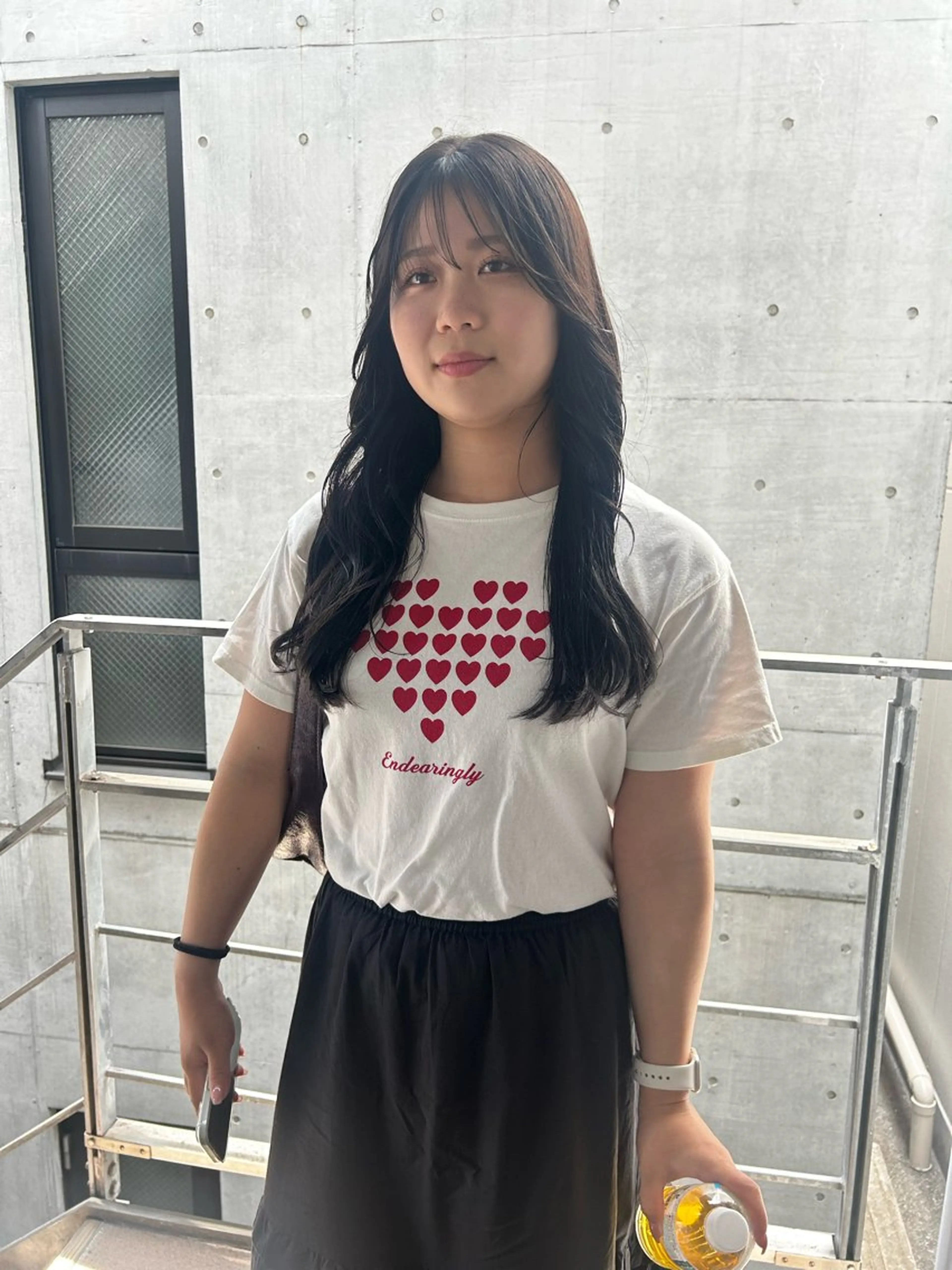 ロング カラー 透明感カラー 顔周りカット カット ヘアカラー yumeka🩶ボブ 暖色/透け感カラーのヘアスタイル