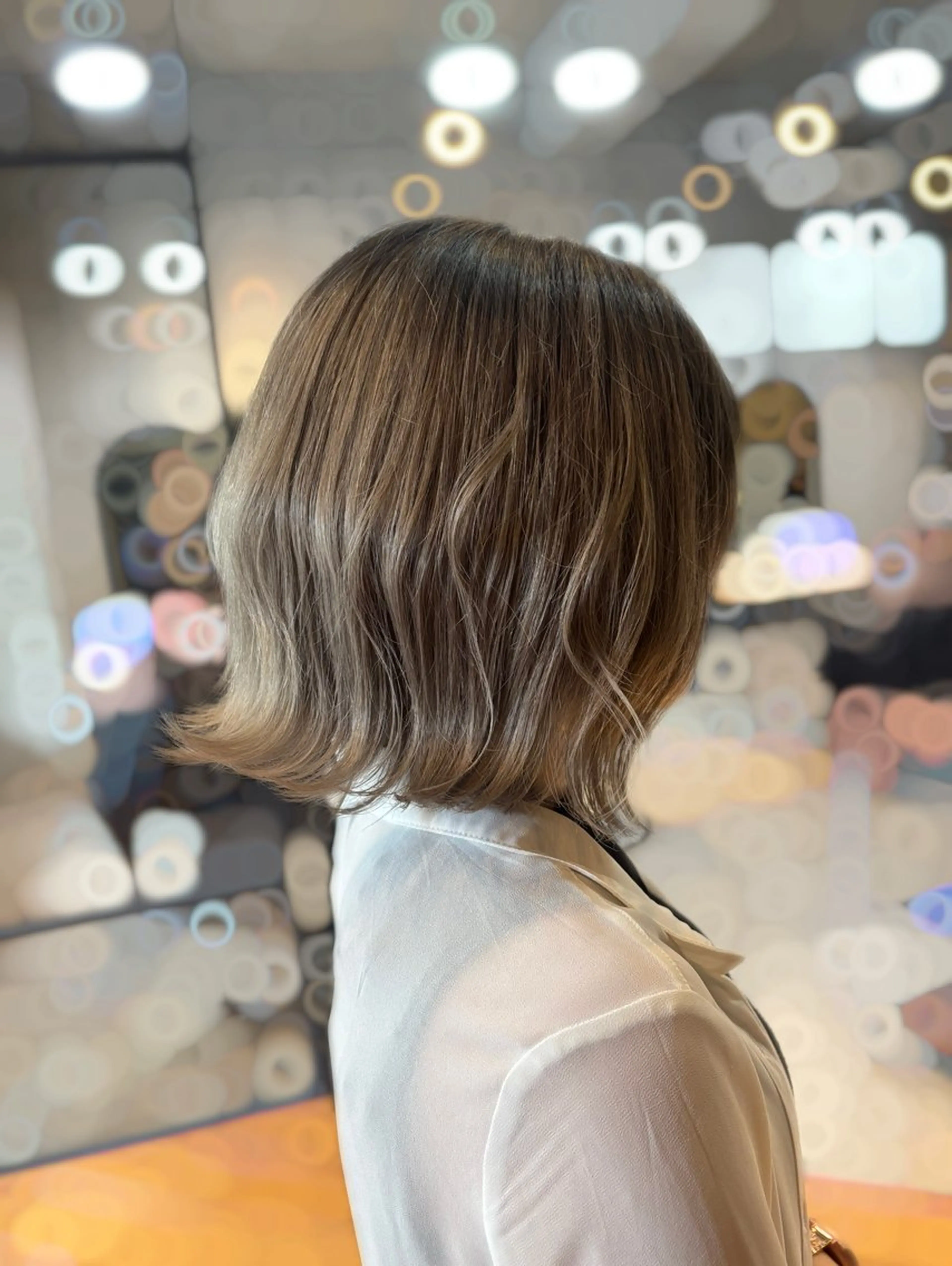 ミディアム 本多 光樹のヘアスタイル