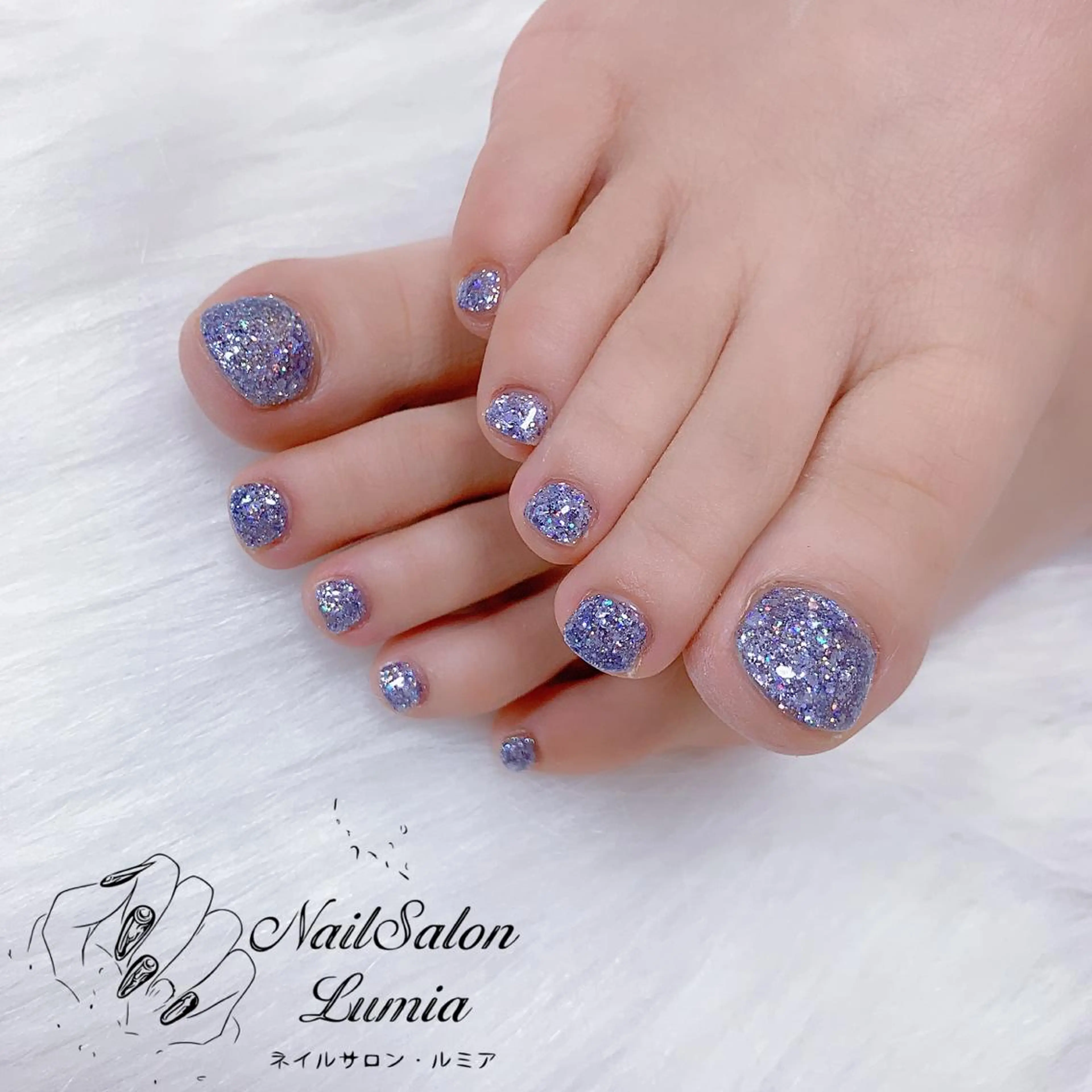 ネイル フットネイル ネイルサロン ルミア Lumia 店長のネイルデザイン