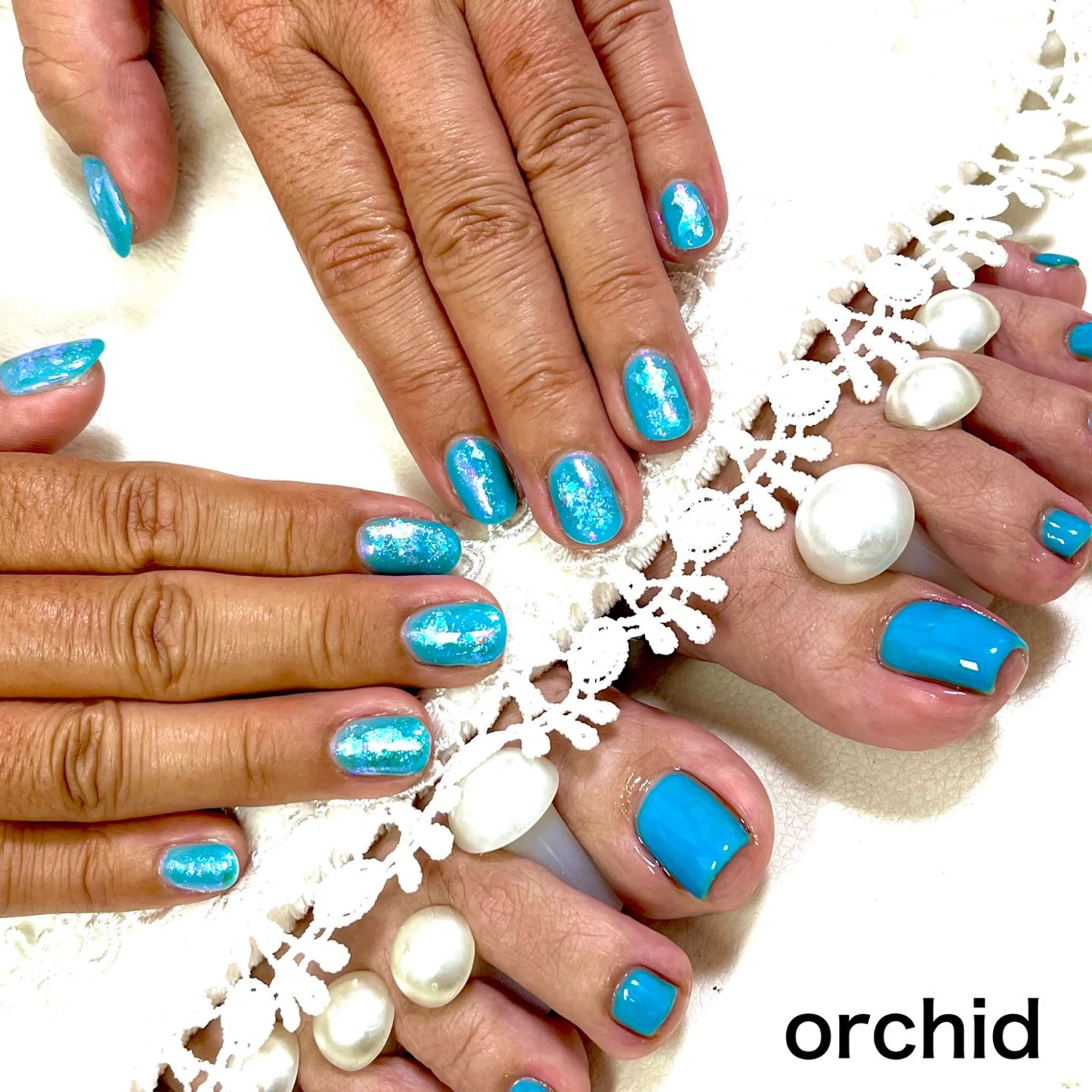 ネイル orchid ♡オーキッドのネイルデザイン