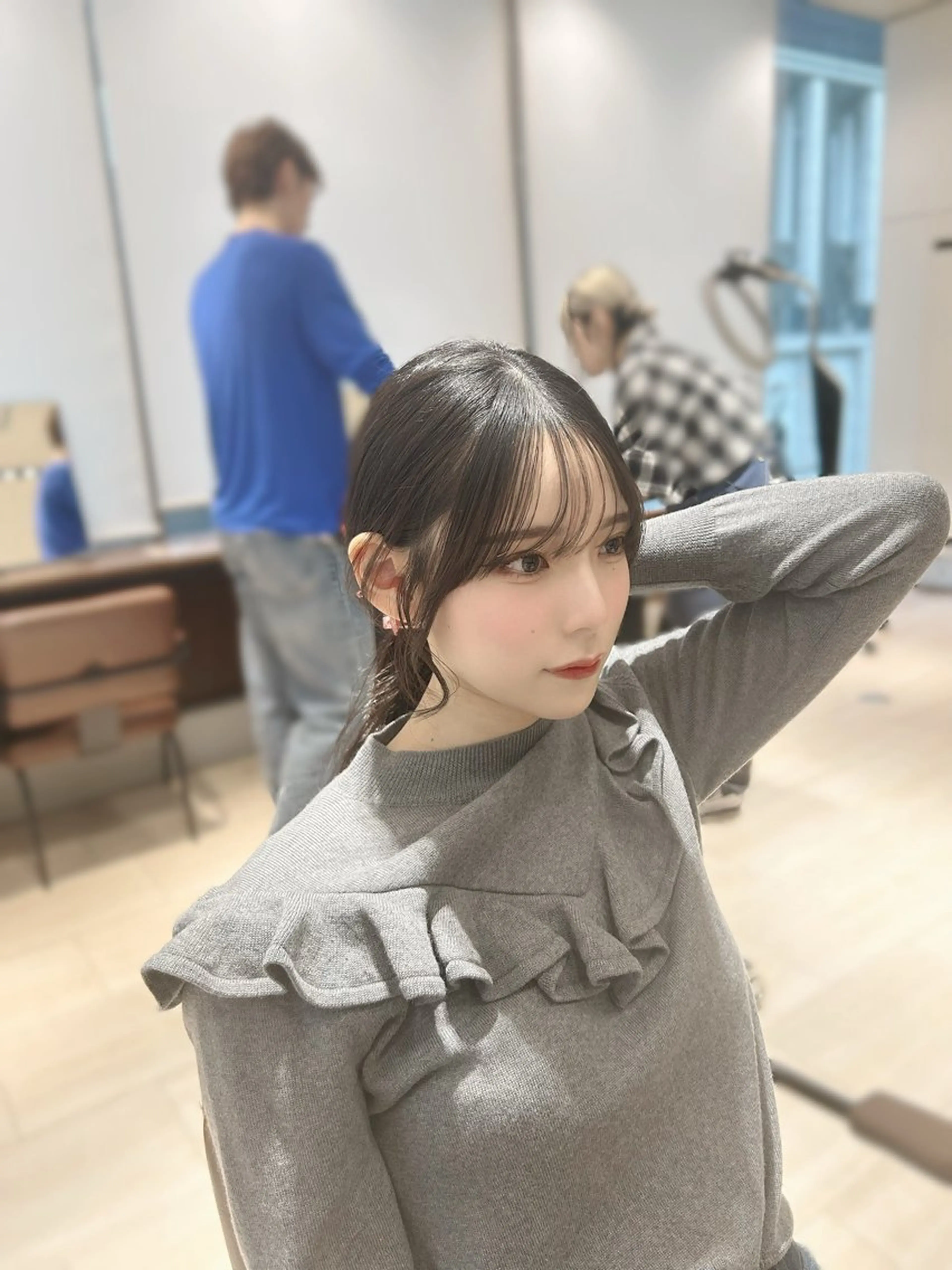 カット ヘアカラー トリートメント 🎀大竹美侑／顔まわ りカット／レイヤーのヘアスタイル