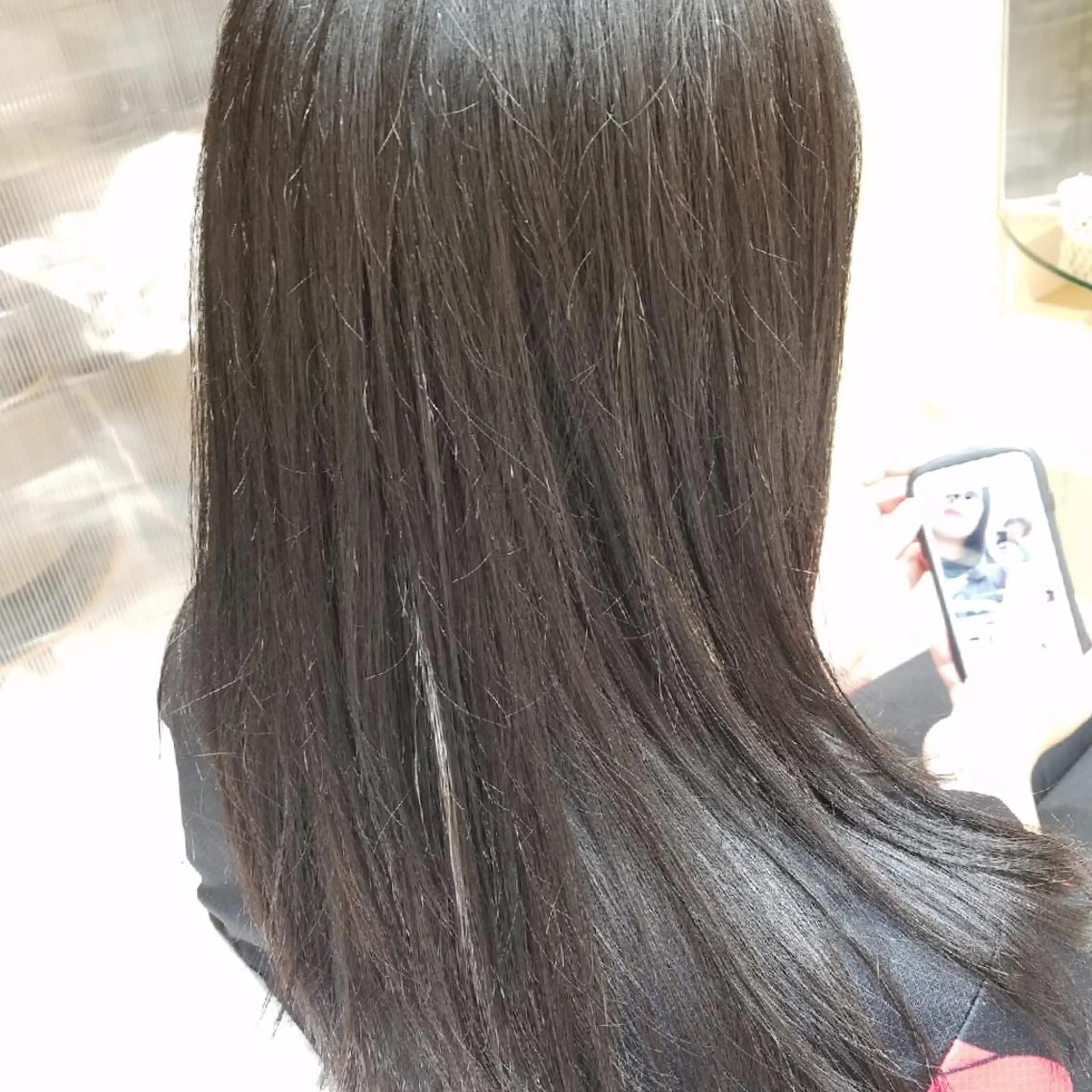 【特価】ケラチンブースト縮毛矯正(ダメージレス)＋似合わせカット＋4stepフローディアトリートメントの写真