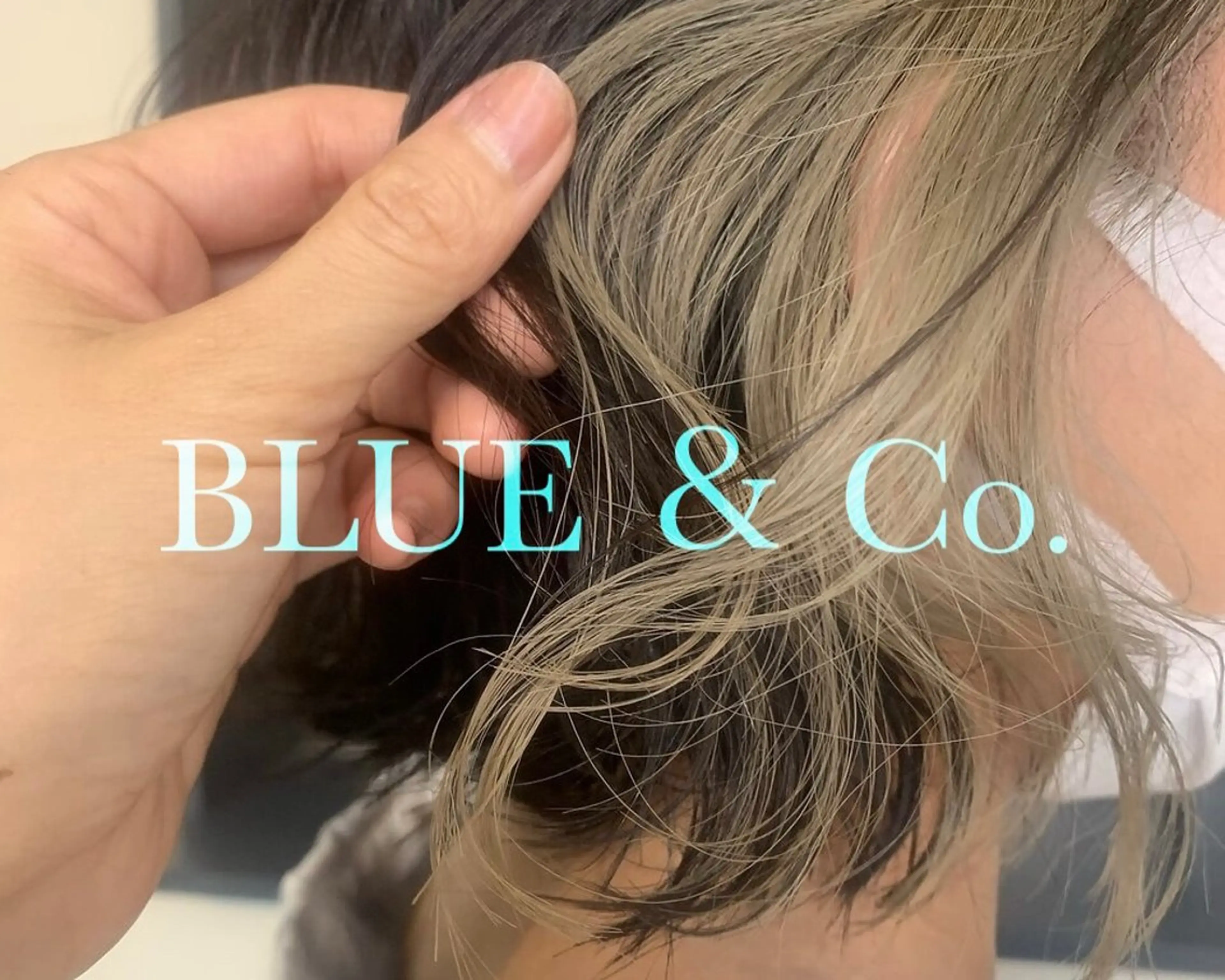❣️ハイトーン❣️ BLUE&Co.のヘアスタイル