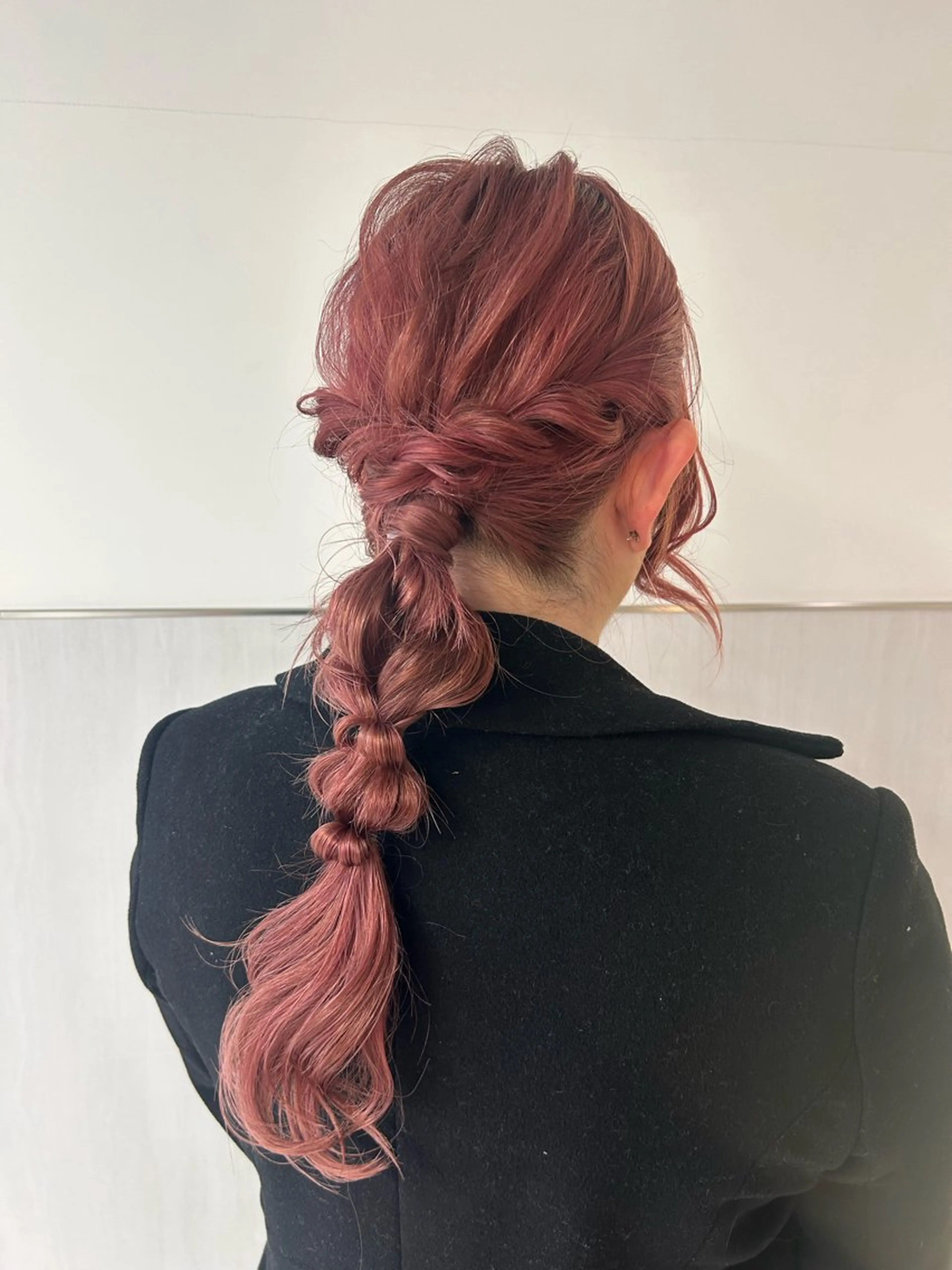 ロング ヘアアレンジ ロング にった みずきのヘアスタイル