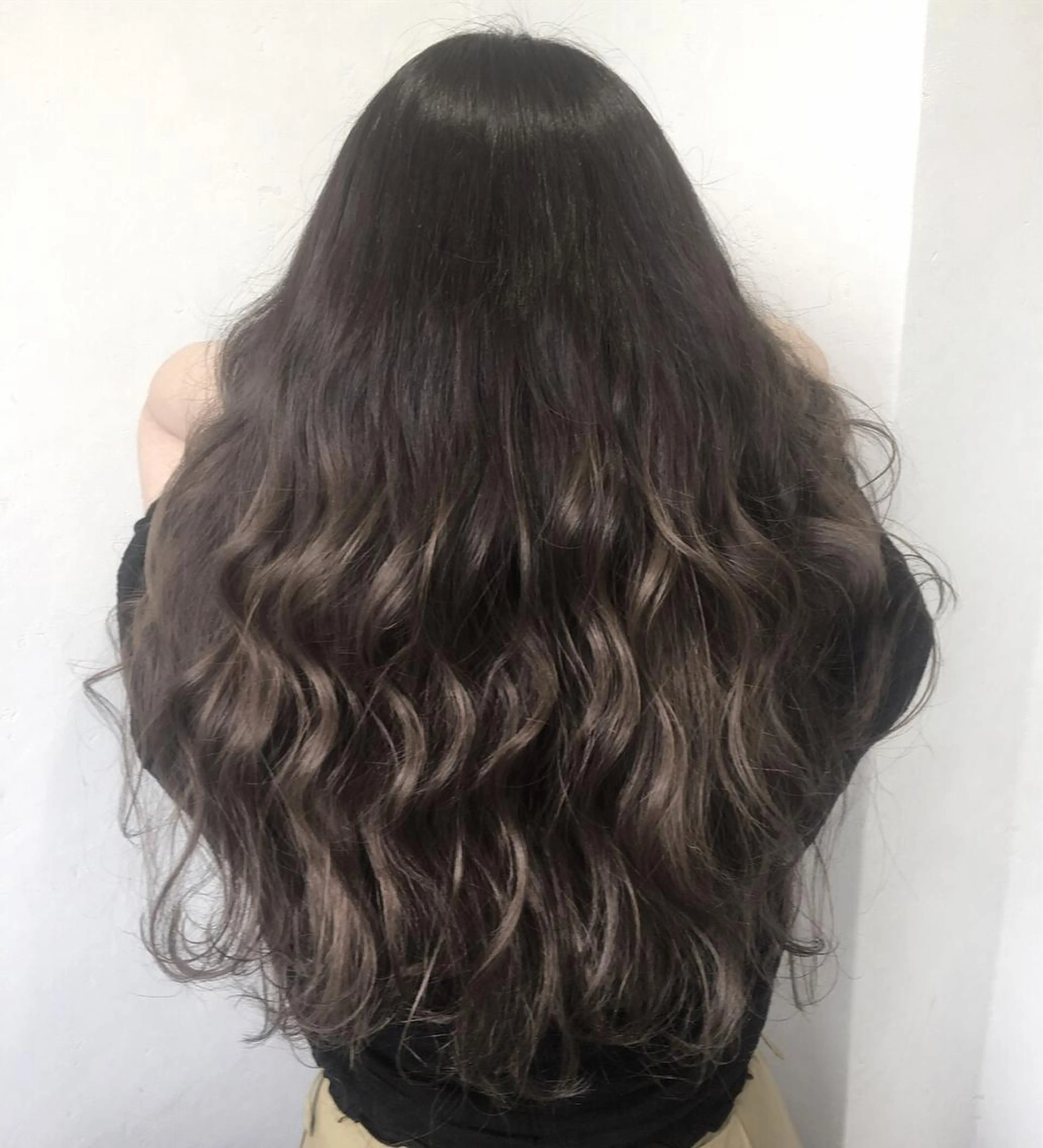 ロング カット ヘアカラー トリートメント ブリーチ毛縮毛矯正 👑山口のヘアスタイル