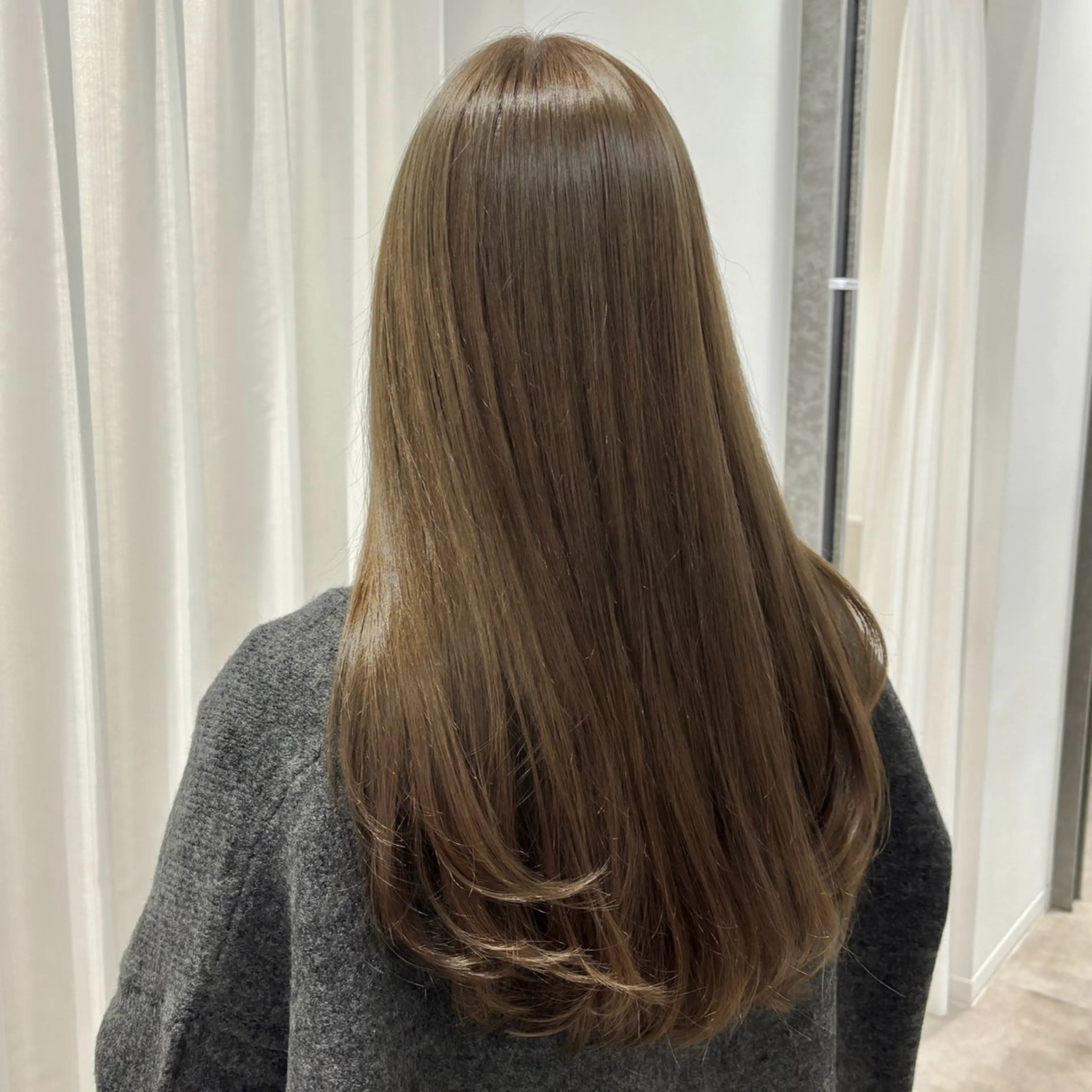 ロング カラー ベージュカラー ブリーチ ダブルカラー ブリーチなしカラー シアーベージュ ヘアカラー ベージュ🤎透明感 カラー🤎anriのヘアスタイル