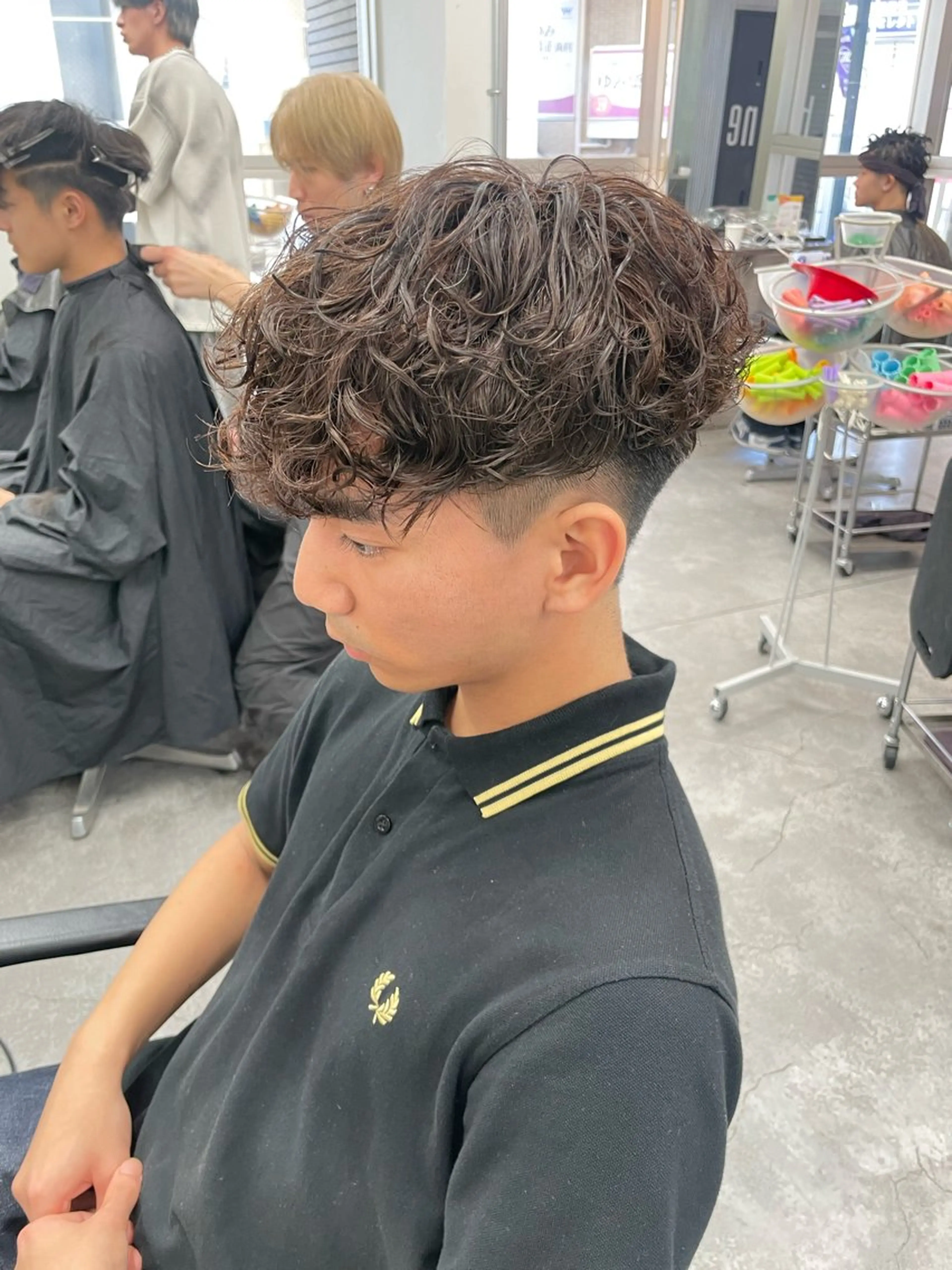 パーマ メンズ カット パーマ 町田エリアＮｏ．１/ パーマ特化/太田京希のヘアスタイル