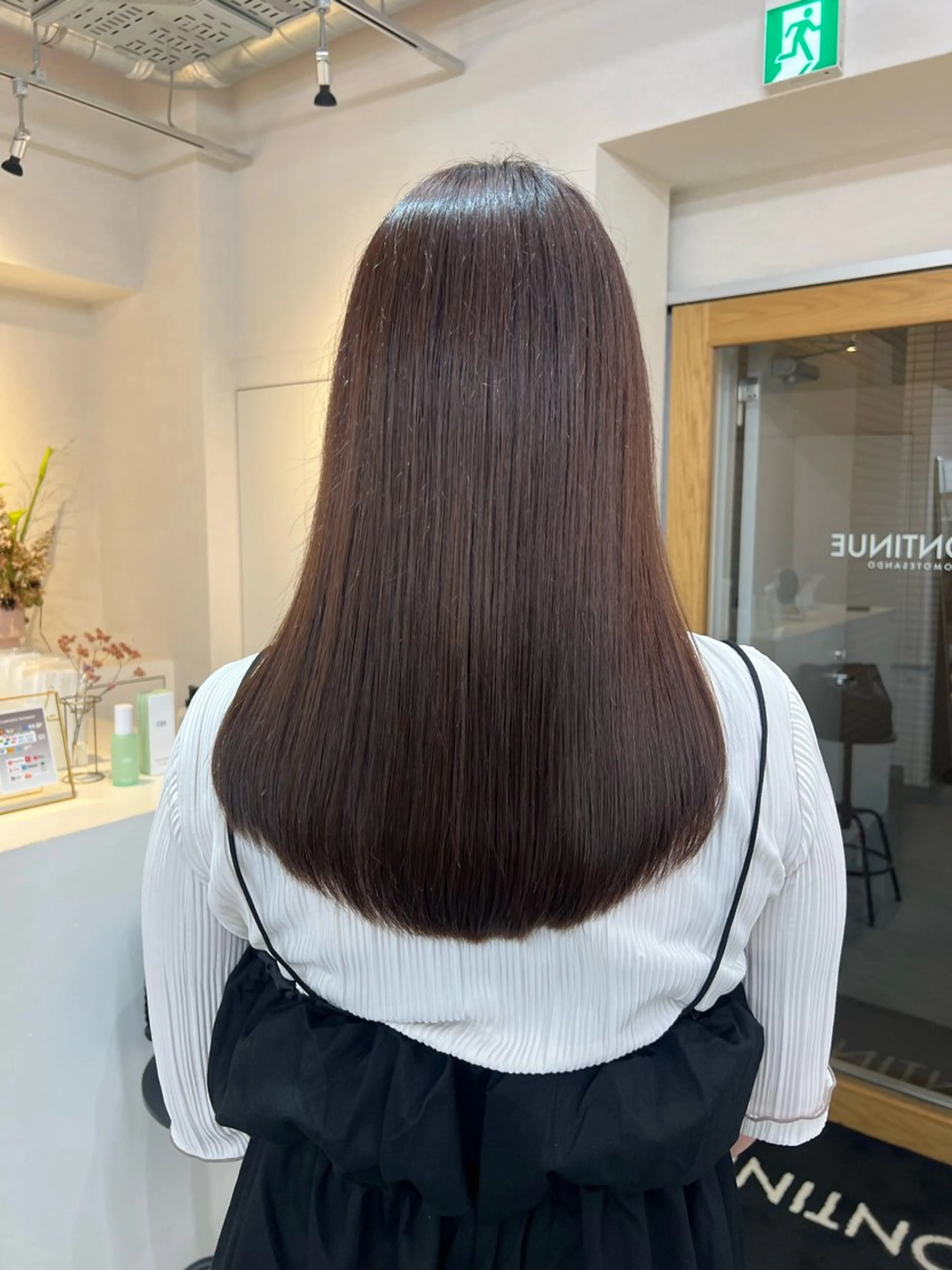 ミディアム カット トリートメント 表参道/kozue/ 艶髪/髪質改善のヘアスタイル