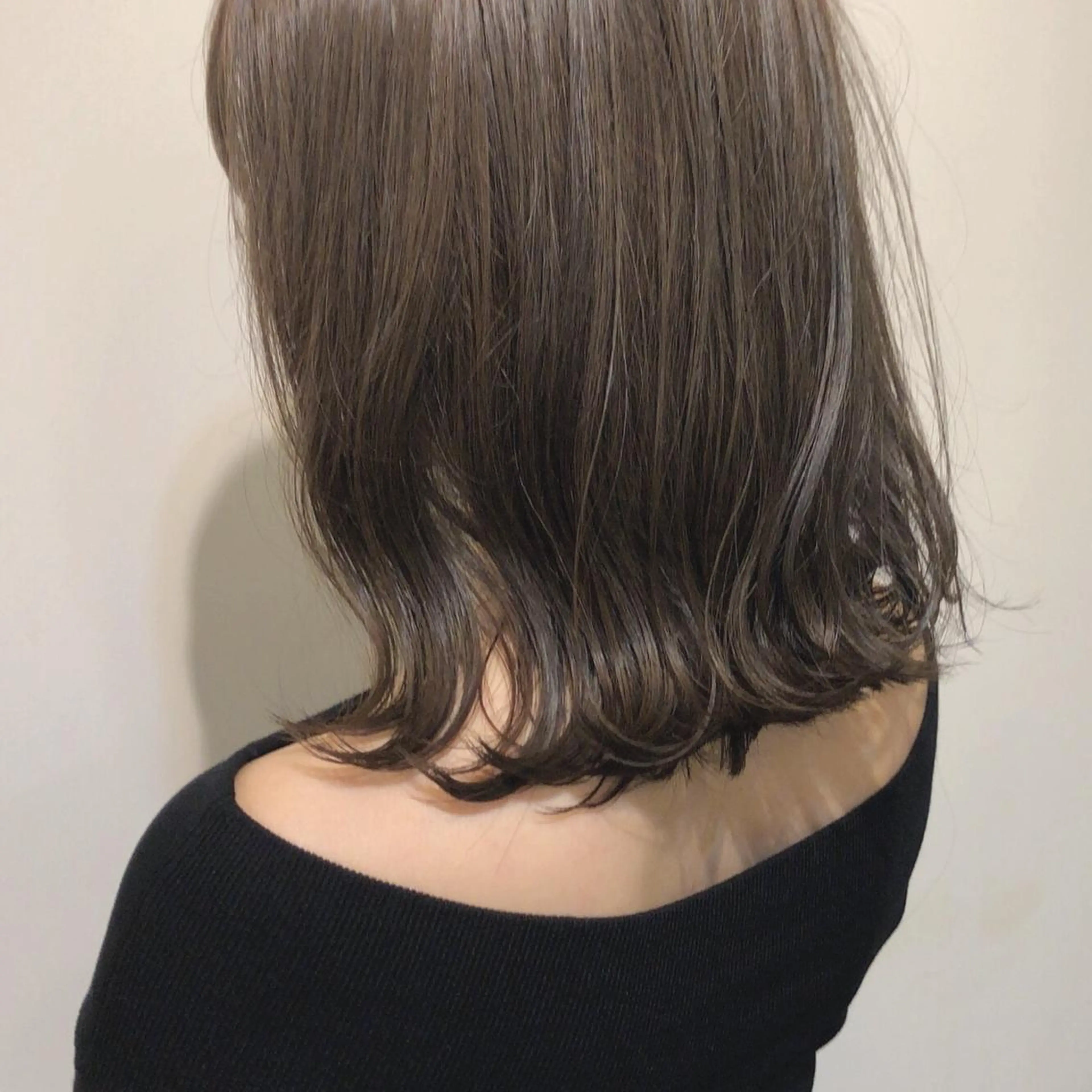 ミディアム カラー ブリーチ 透明感カラー ブリーチなしカラー カット ヘアカラー GO TODAY シェアサロン 原宿本店所属・ボブ/レイヤー/ パーマ/淀川 純のヘアスタイル