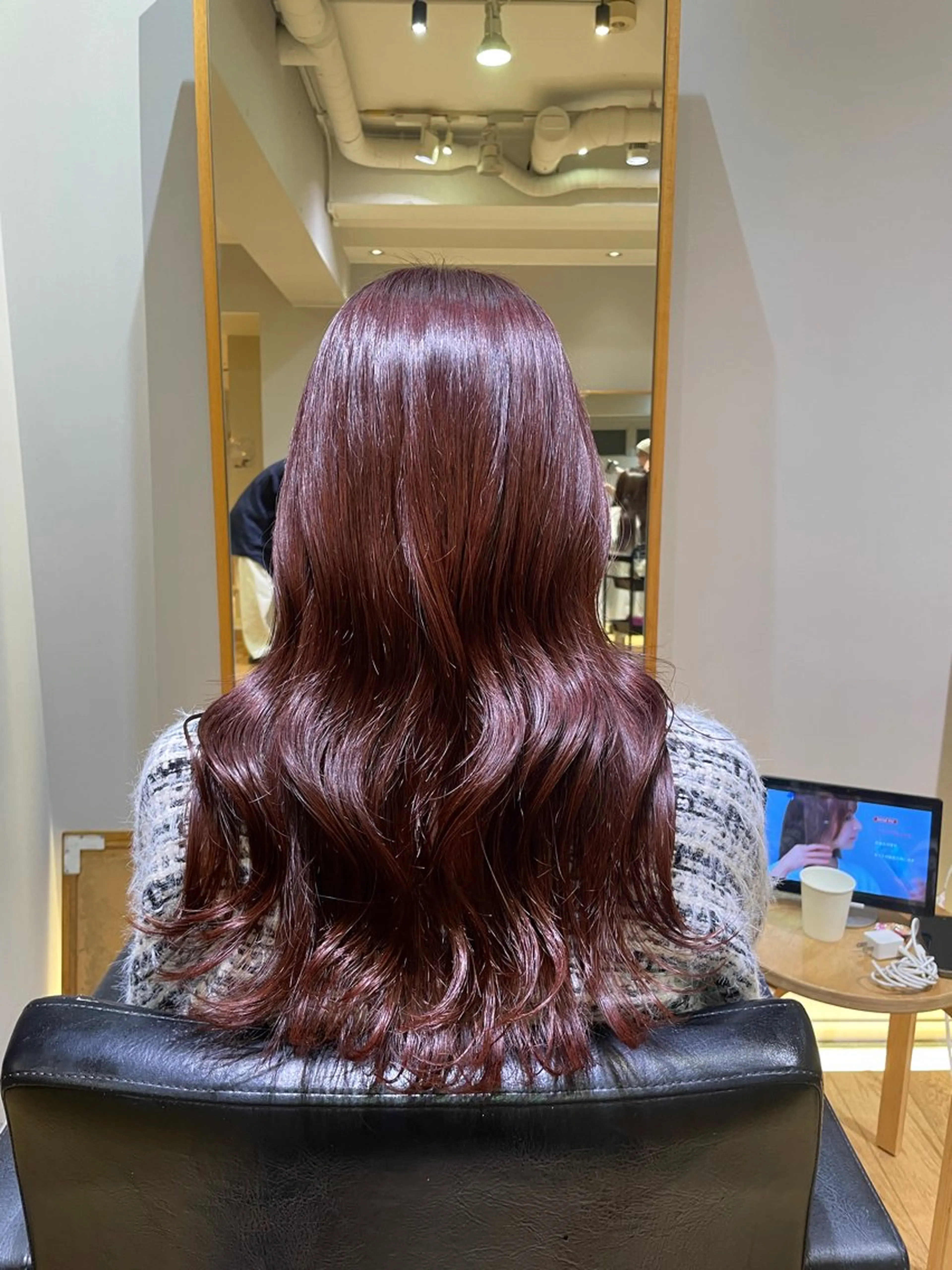 ロング ヘアカラー 縮毛矯正/レイヤー /ひかるのヘアスタイル