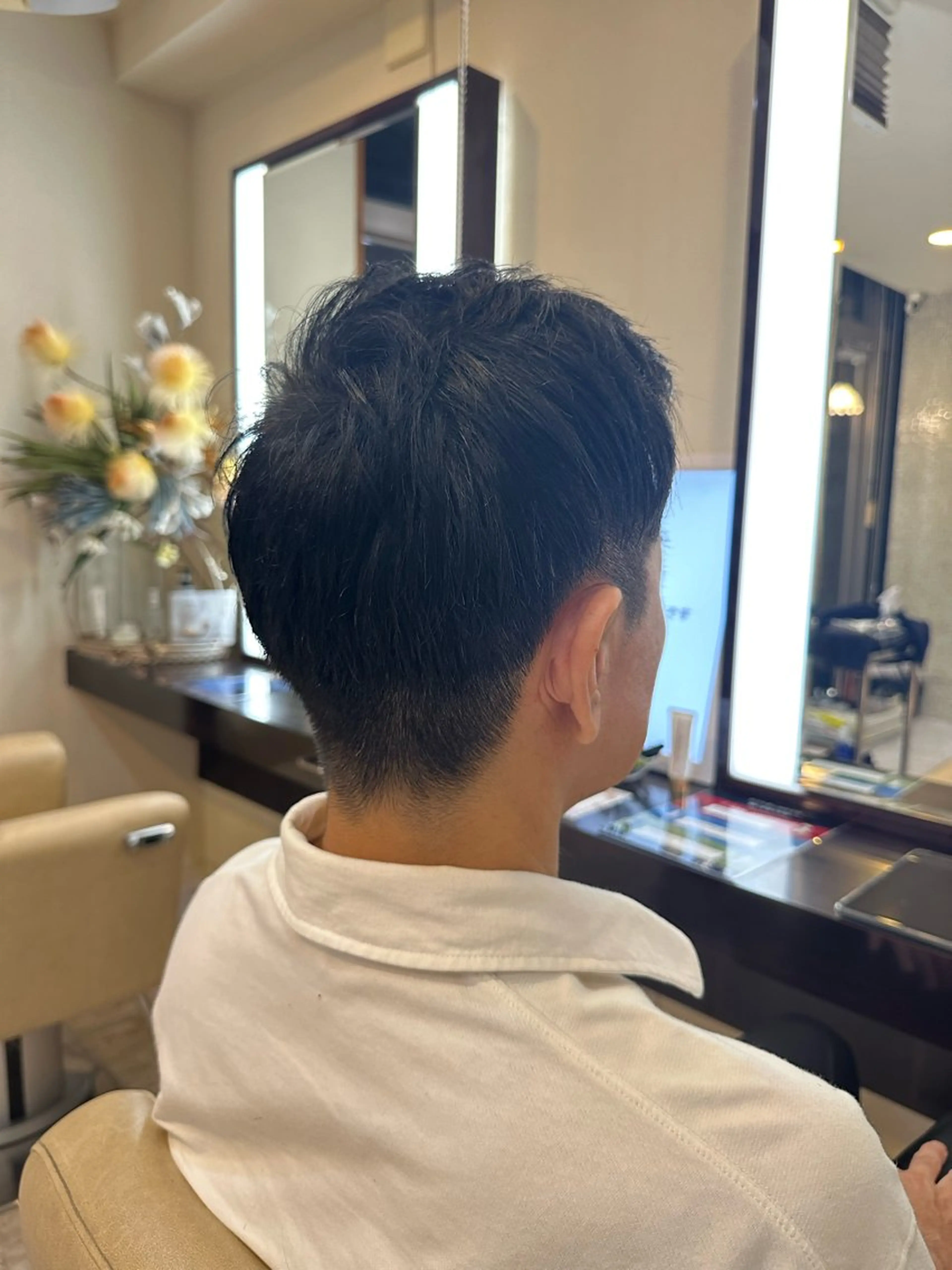 メンズ ic hair make所属・メンズカットモデル 佐藤 亜由美のヘアスタイル