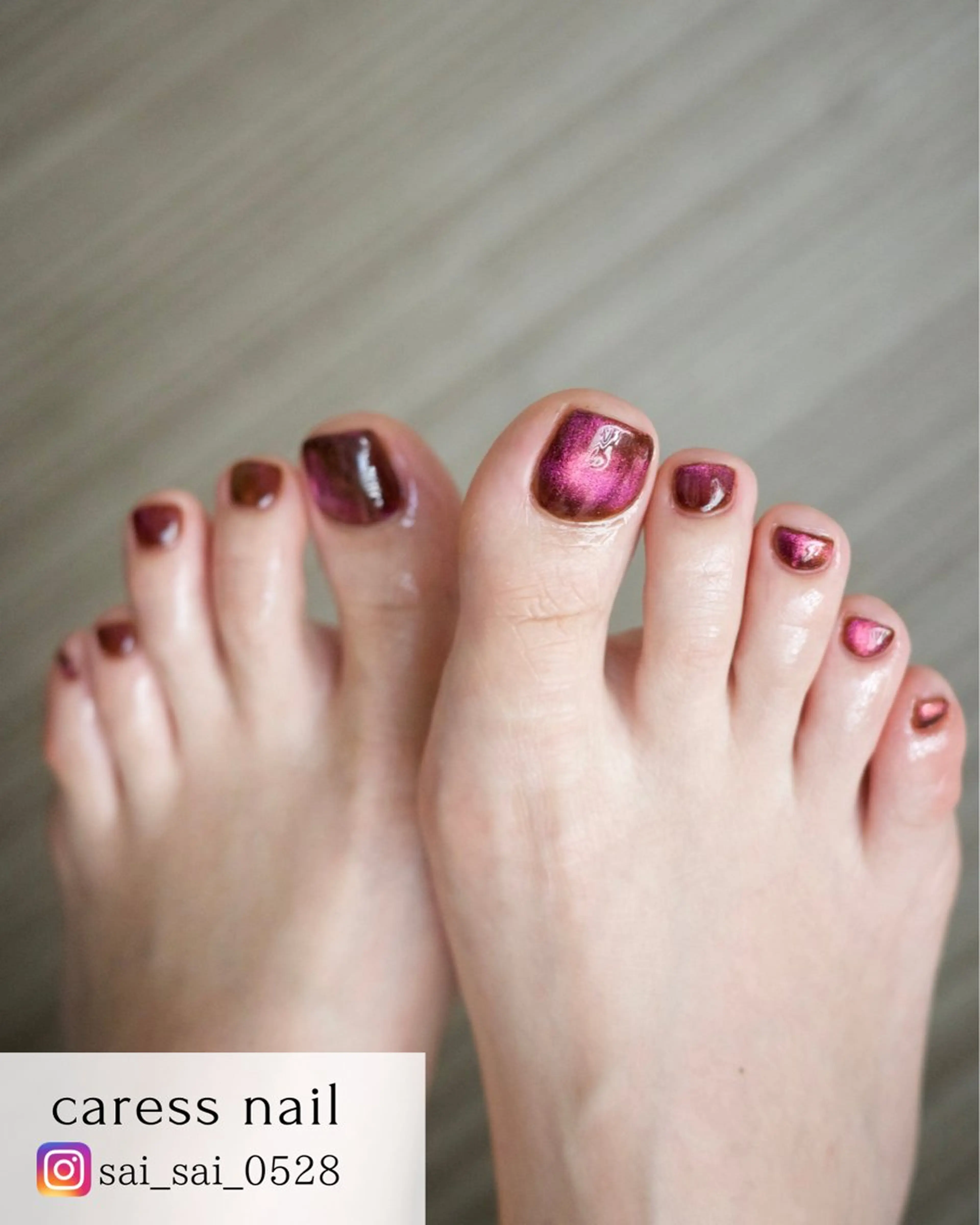 ネイル caress  nail カレスネイル　代々木上原所属・カレスネイル さいのネイルデザイン