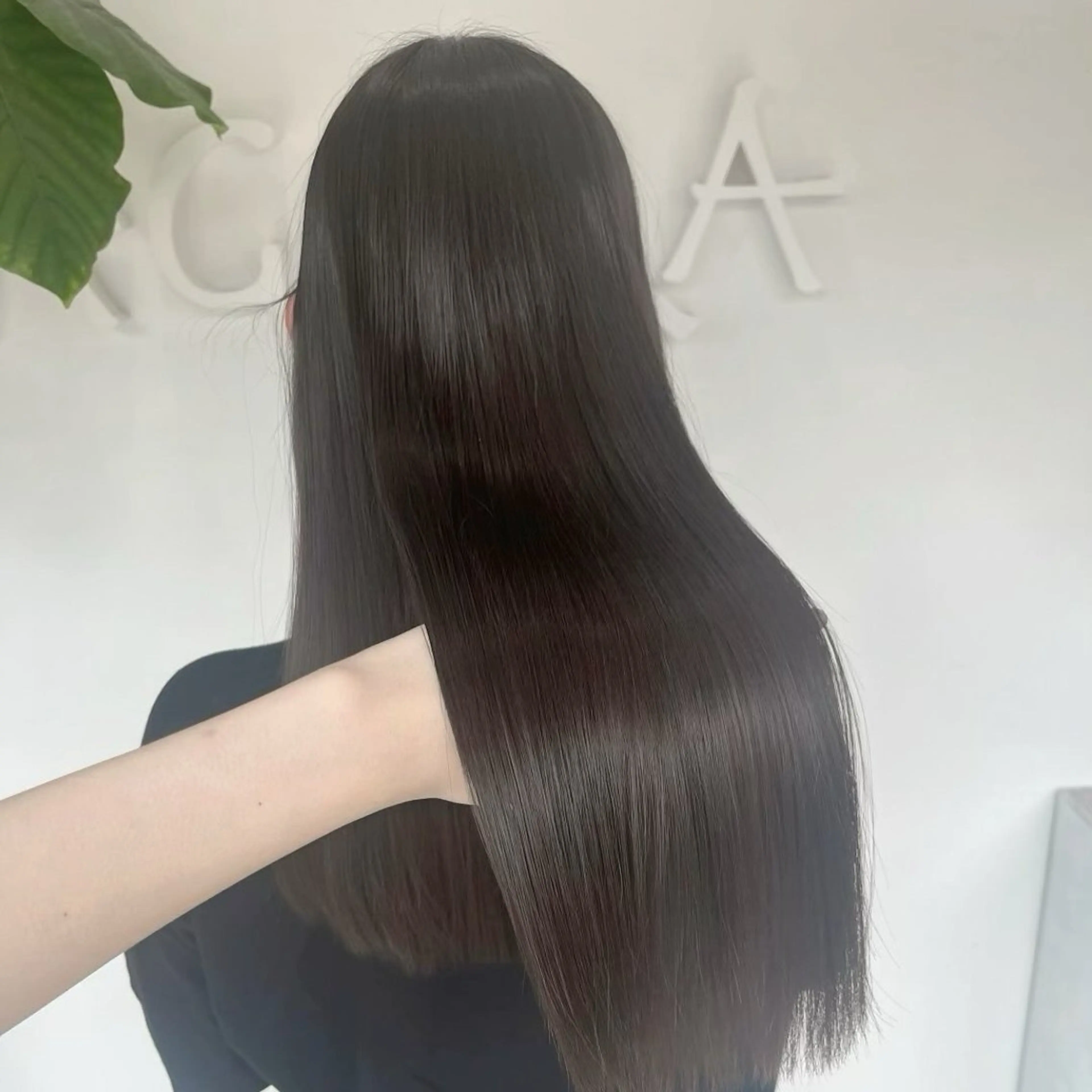 ロング カラー カット ヘアカラー トリートメント 透明感カラー／ 艶感カラー／RAMUのヘアスタイル