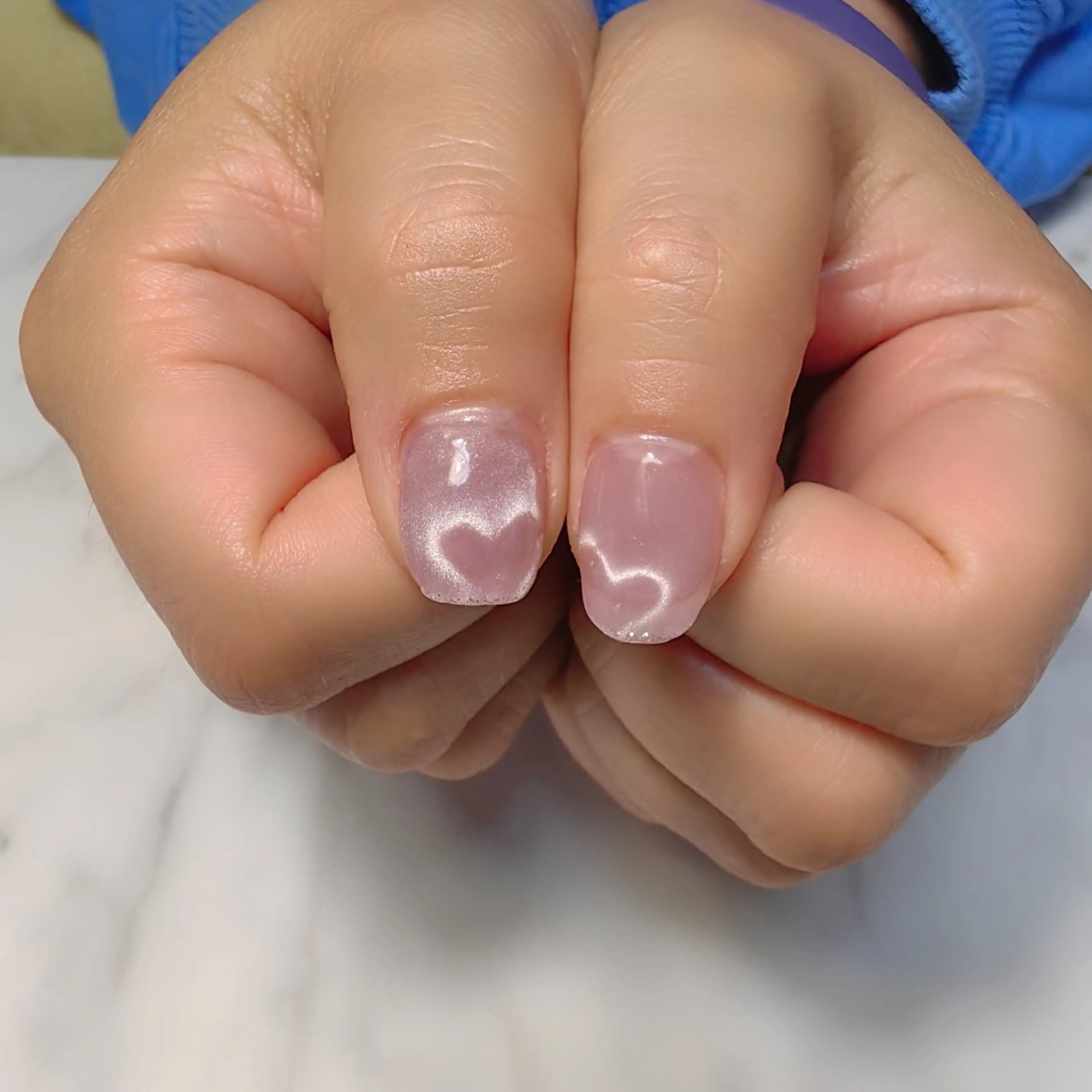 ネイル ハート マグネットネイル ハンドネイル reve あやののネイルデザイン