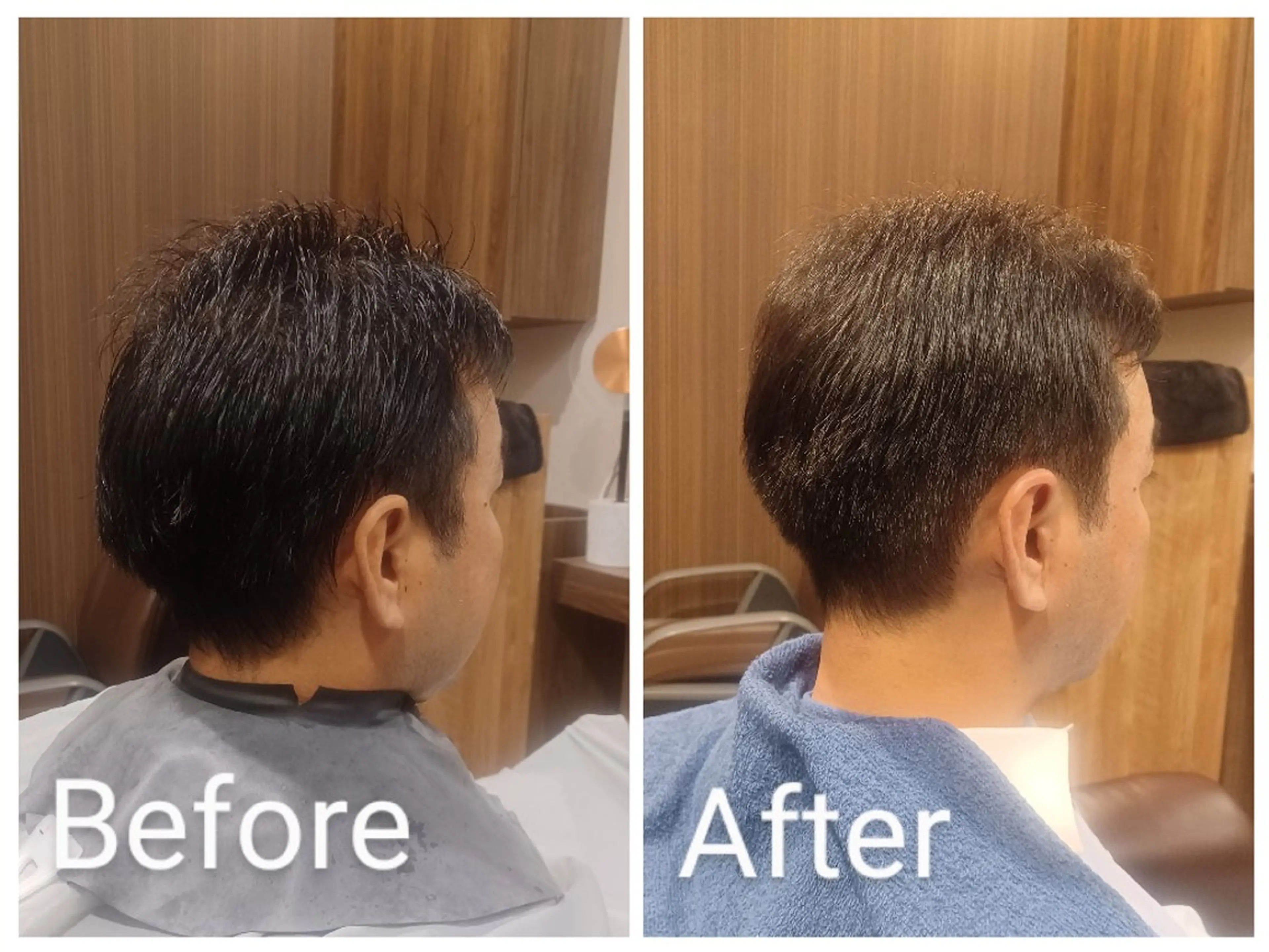 メンズ ショート BARBER 　STAG所属・BARBERSTAG 上拂恭平のヘアスタイル