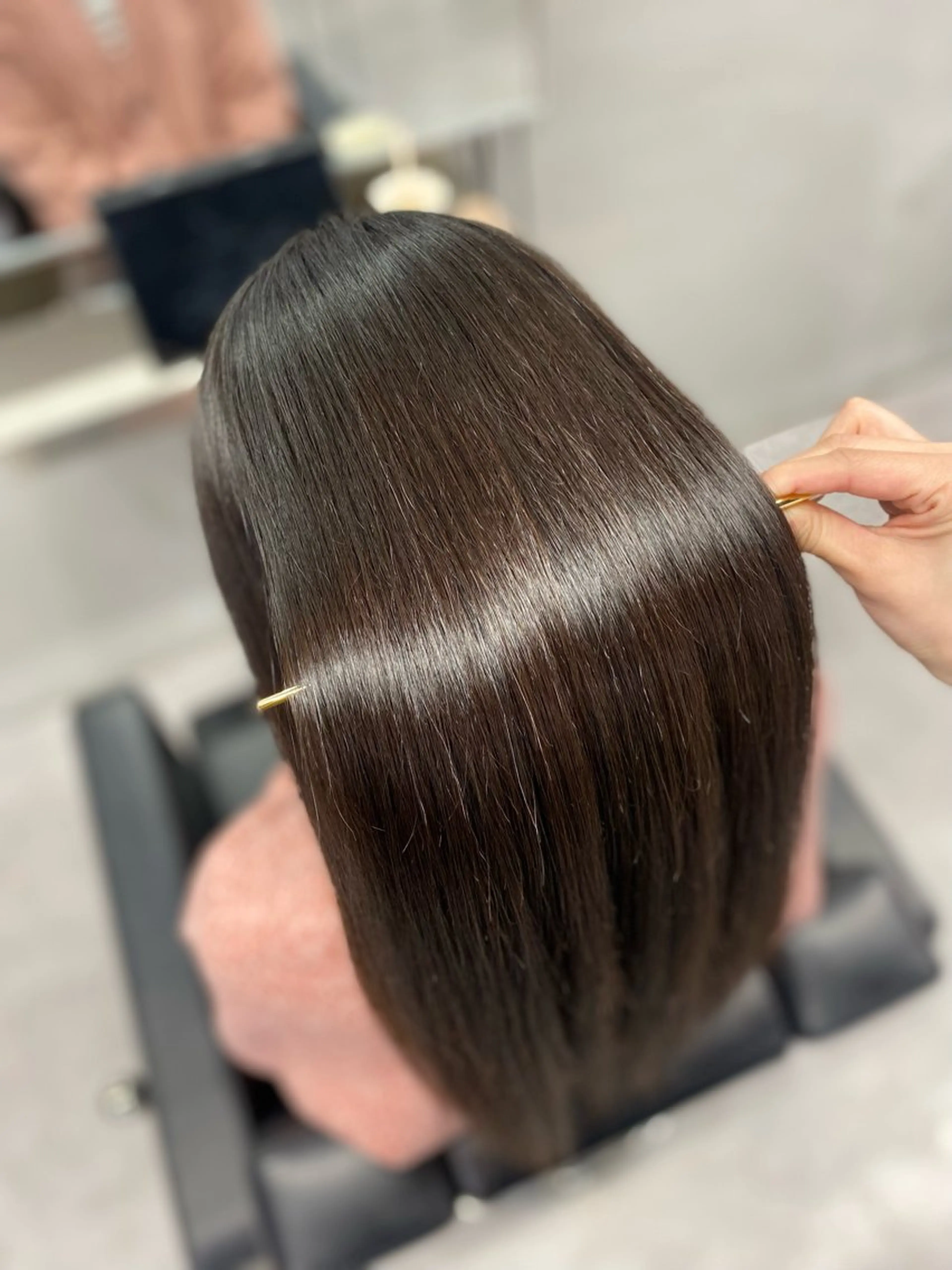 ロング 髪質改善 カット トリートメント 艶髪/縮毛矯正 🫧辻野海羽のヘアスタイル