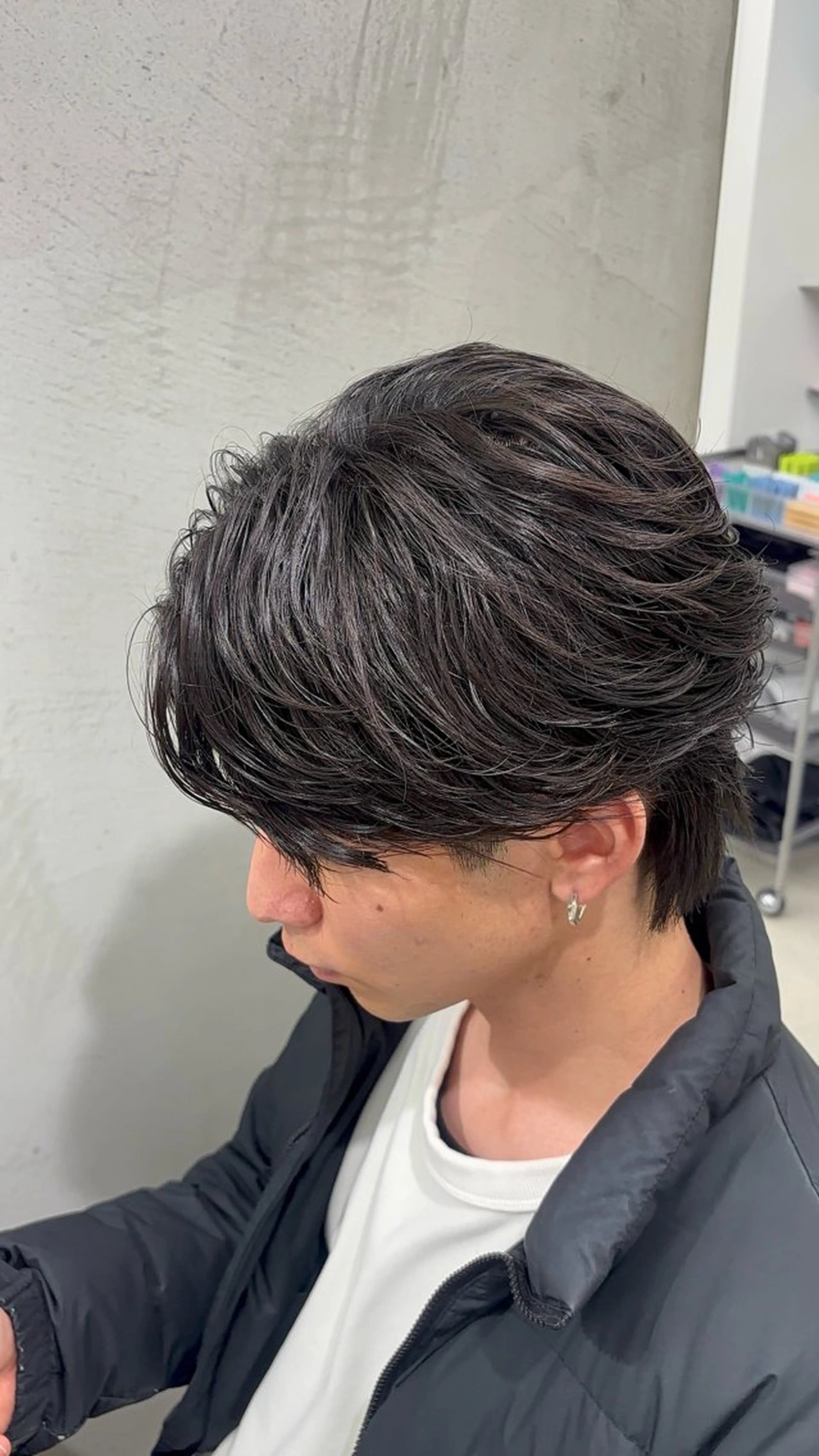 ショート パーマ メンズ パーマ 名古屋メンズパーマ /松井生のヘアスタイル