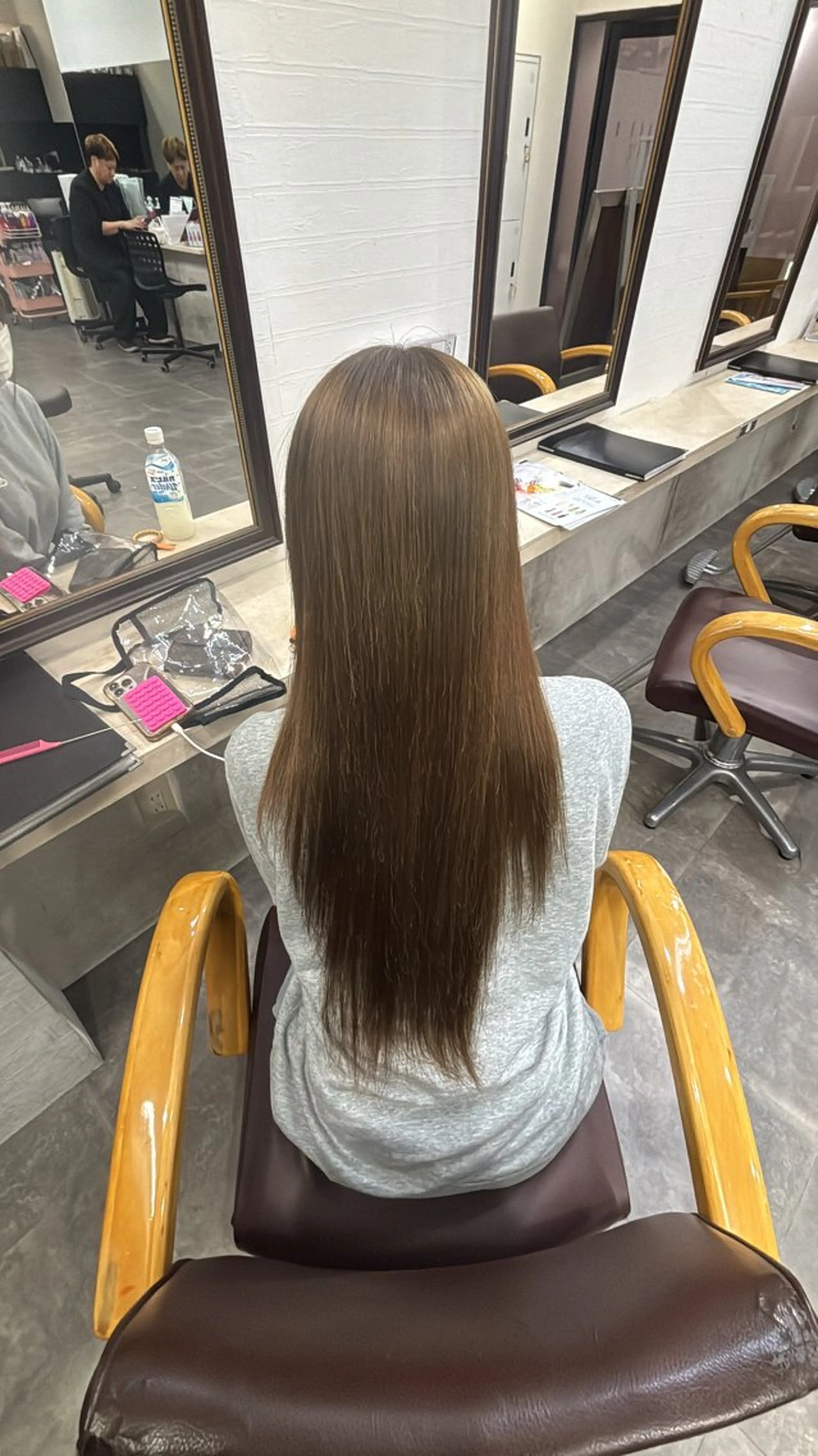 カラー 透明感カラー ヘアカラー トリートメント U-topia 🌺井出萌菜🌺のヘアスタイル