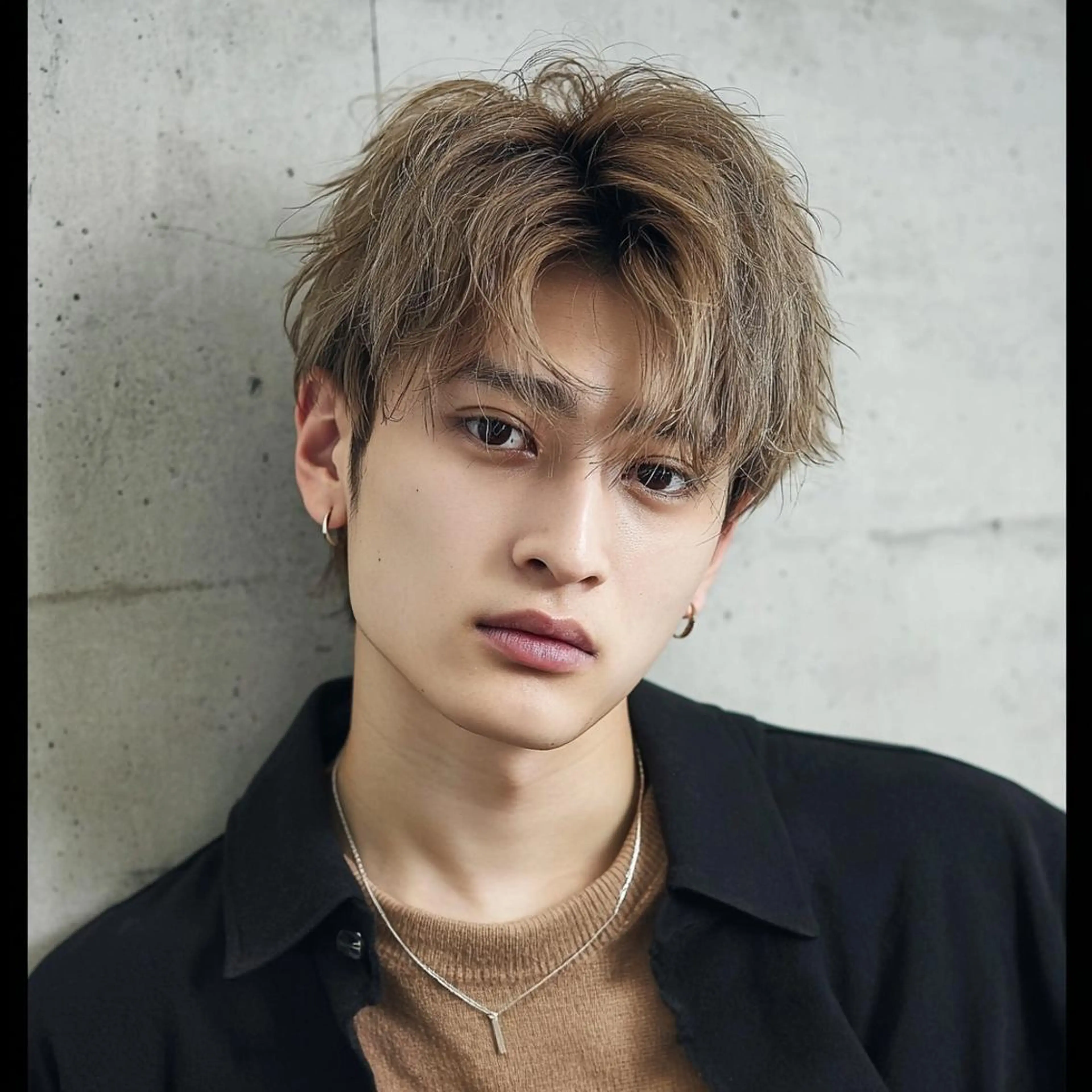 メンズ 柏/シャドウパーマ/ ナチュラル/颯寿のヘアスタイル