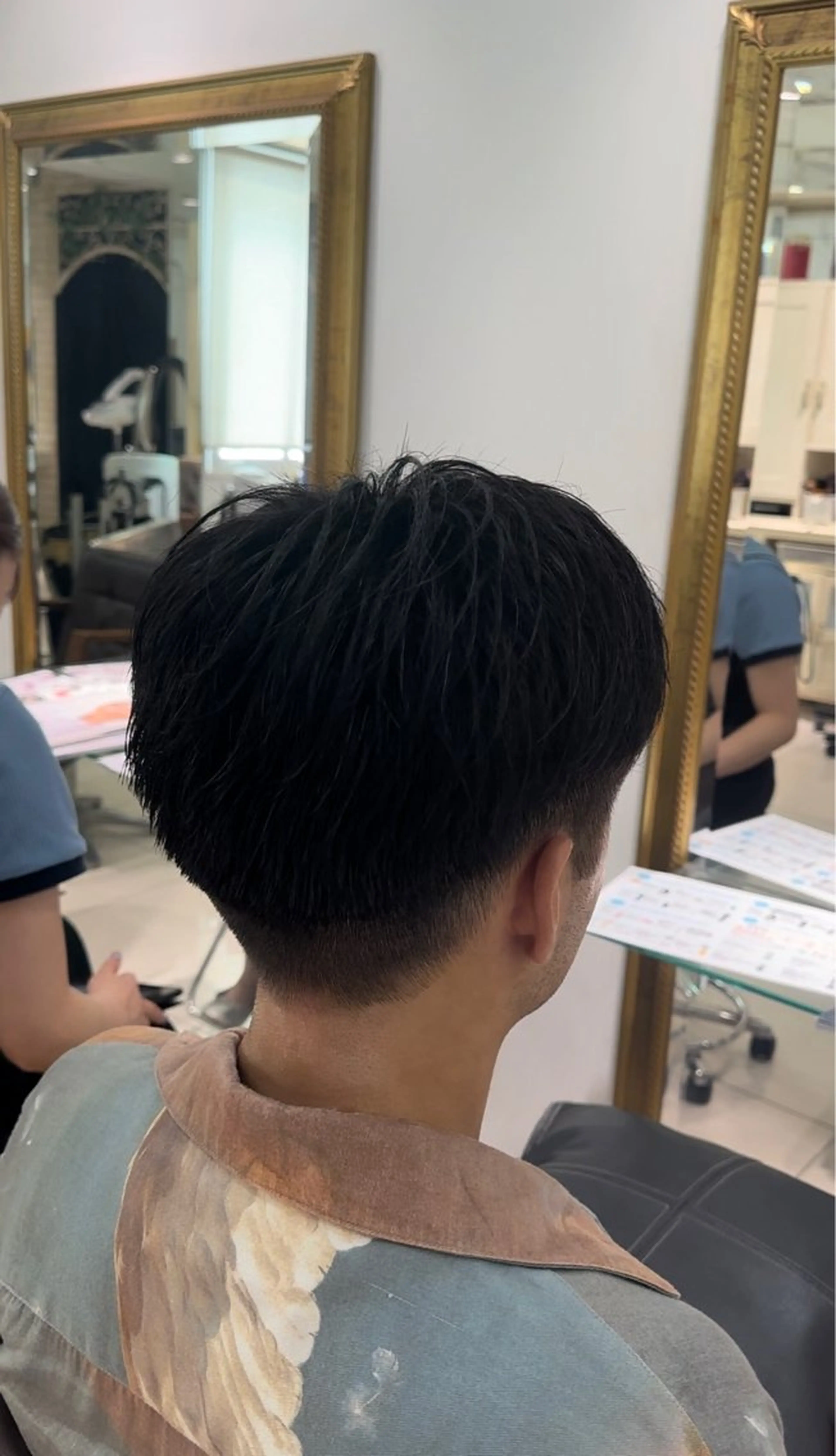 メンズ SALOWIN渋谷caldo店B1所属・岐津公太 メンズ縮毛矯正のプロのヘアスタイル