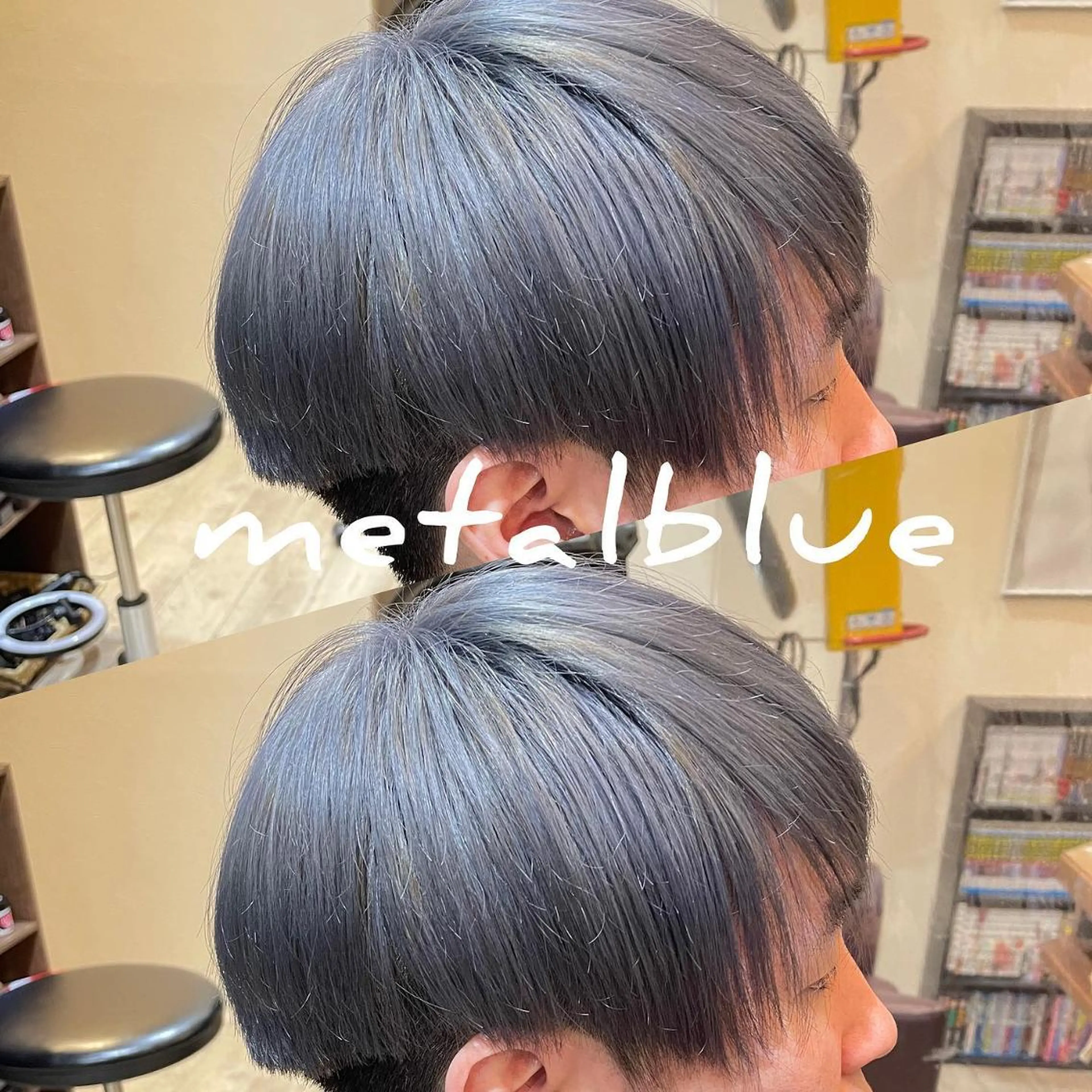 メンズ メンズブリーチ メンズパーマ 仙台/メンズ/ フェザー/リョウのヘアスタイル