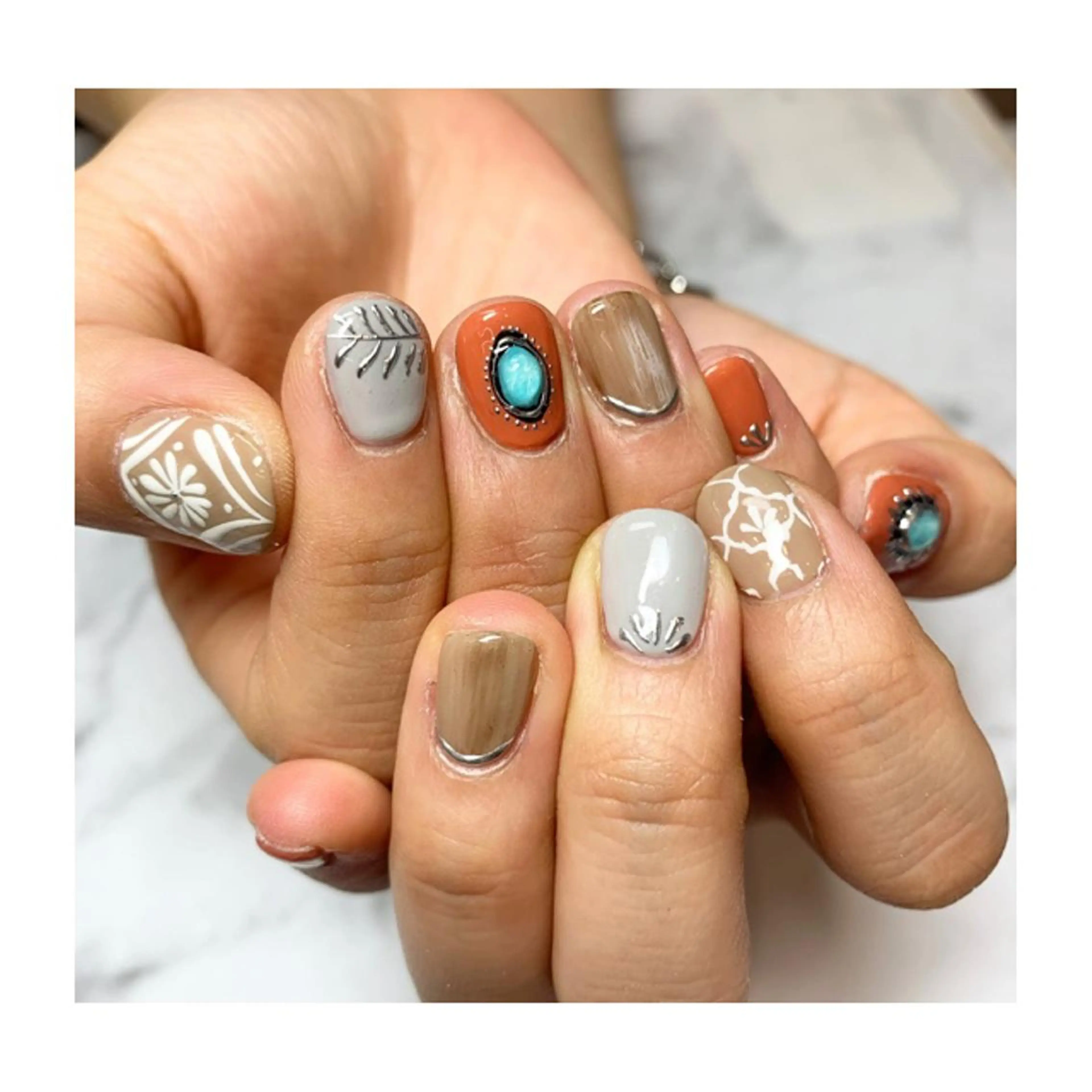 ネイル アートネイル 駒月 明日香のネイルデザイン