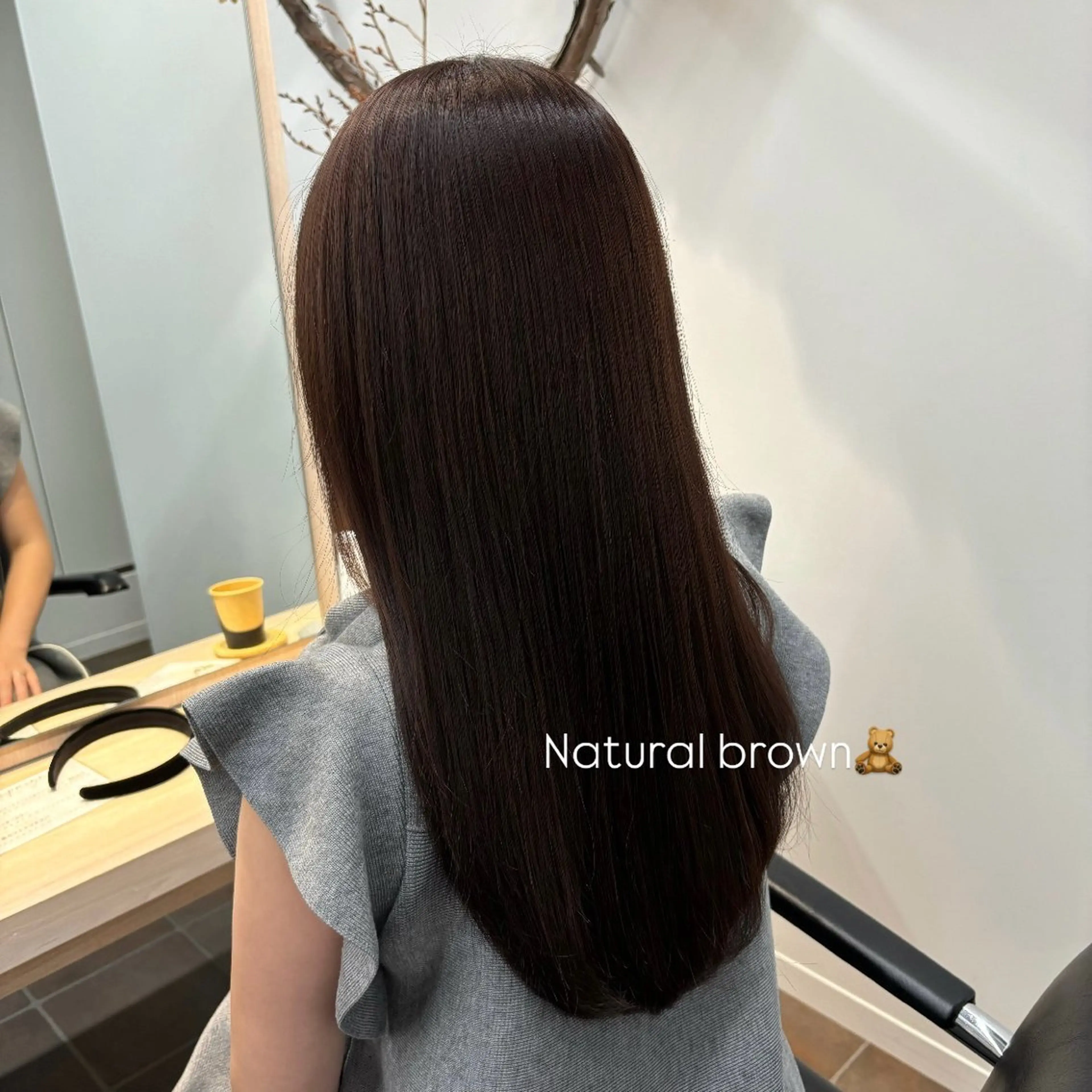 ロング カラー ヘアカラー ヘッドスパ salondejoe所属・田邊 希空のヘアスタイル